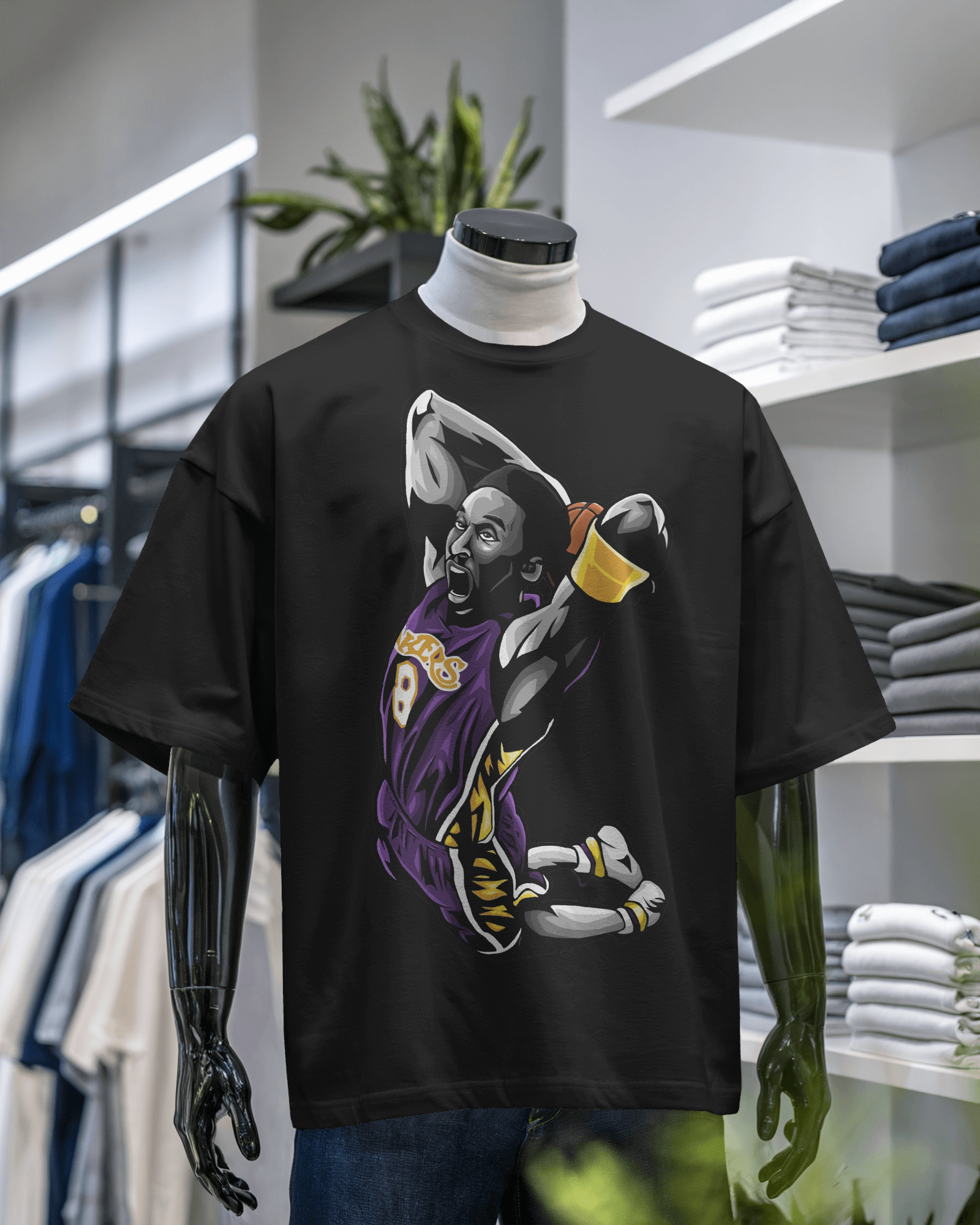 Basketball Legend Graphic T-Shirt