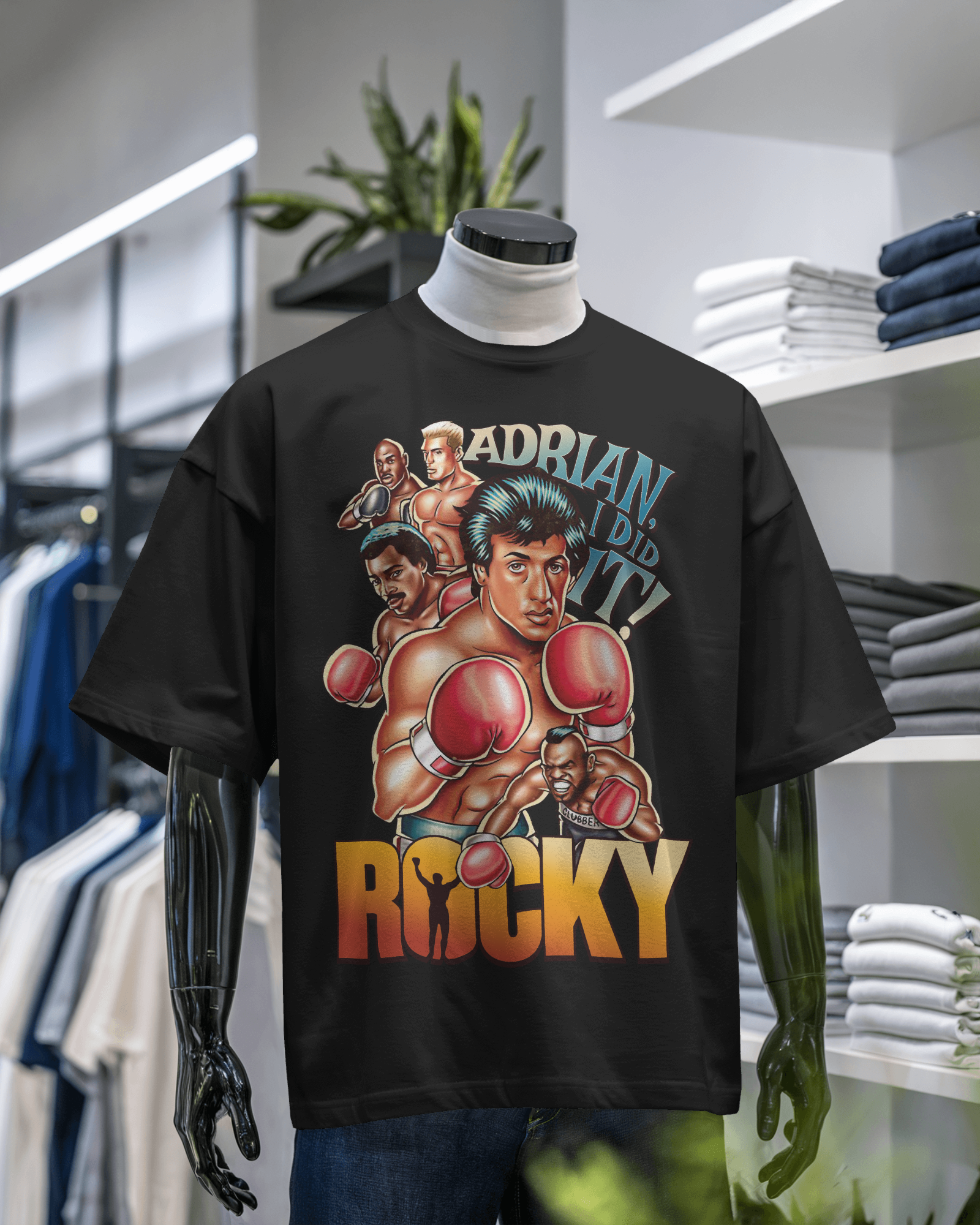 Rocky Boxing Graphic T-shirt