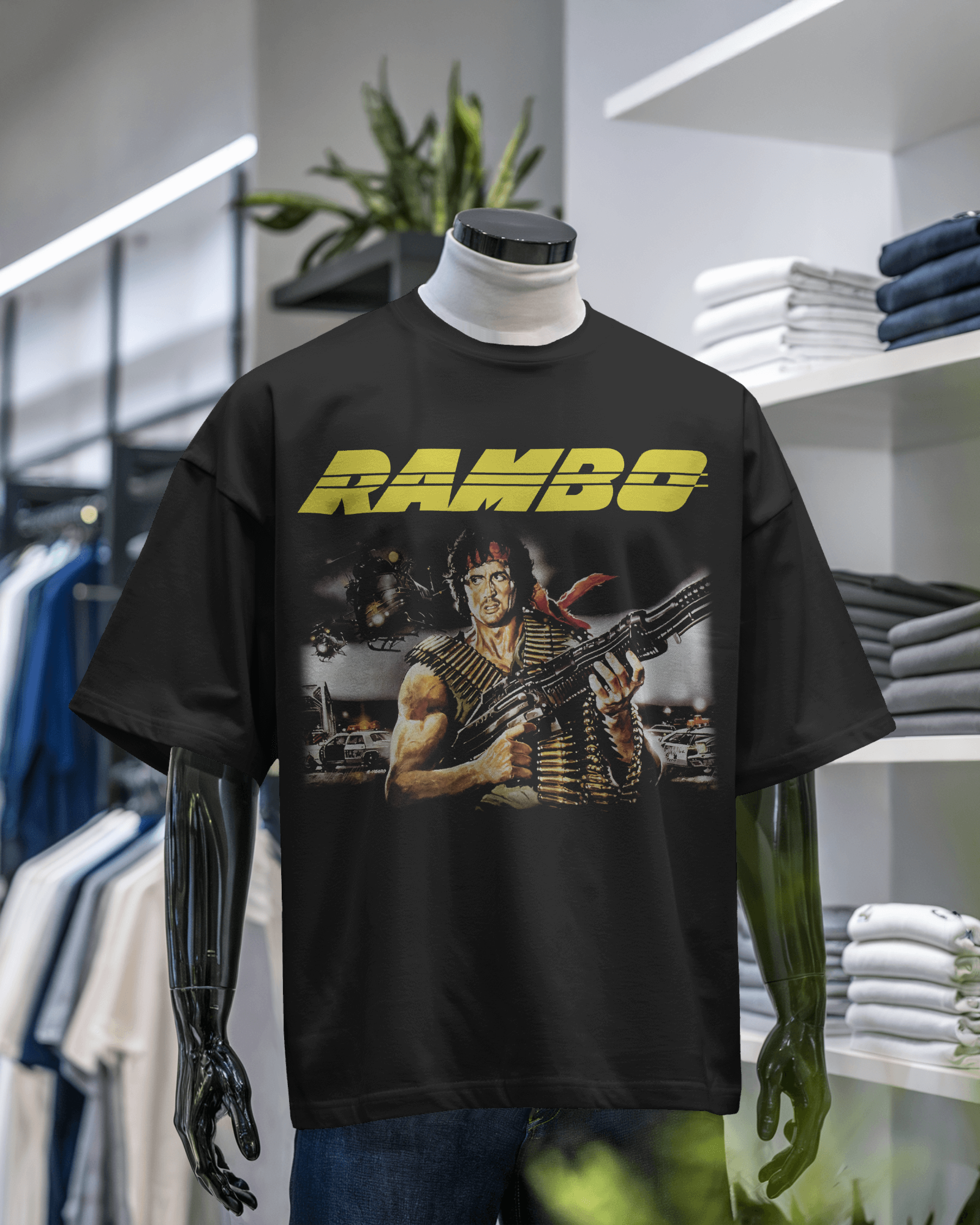 Rambo Graphic T-Shirt