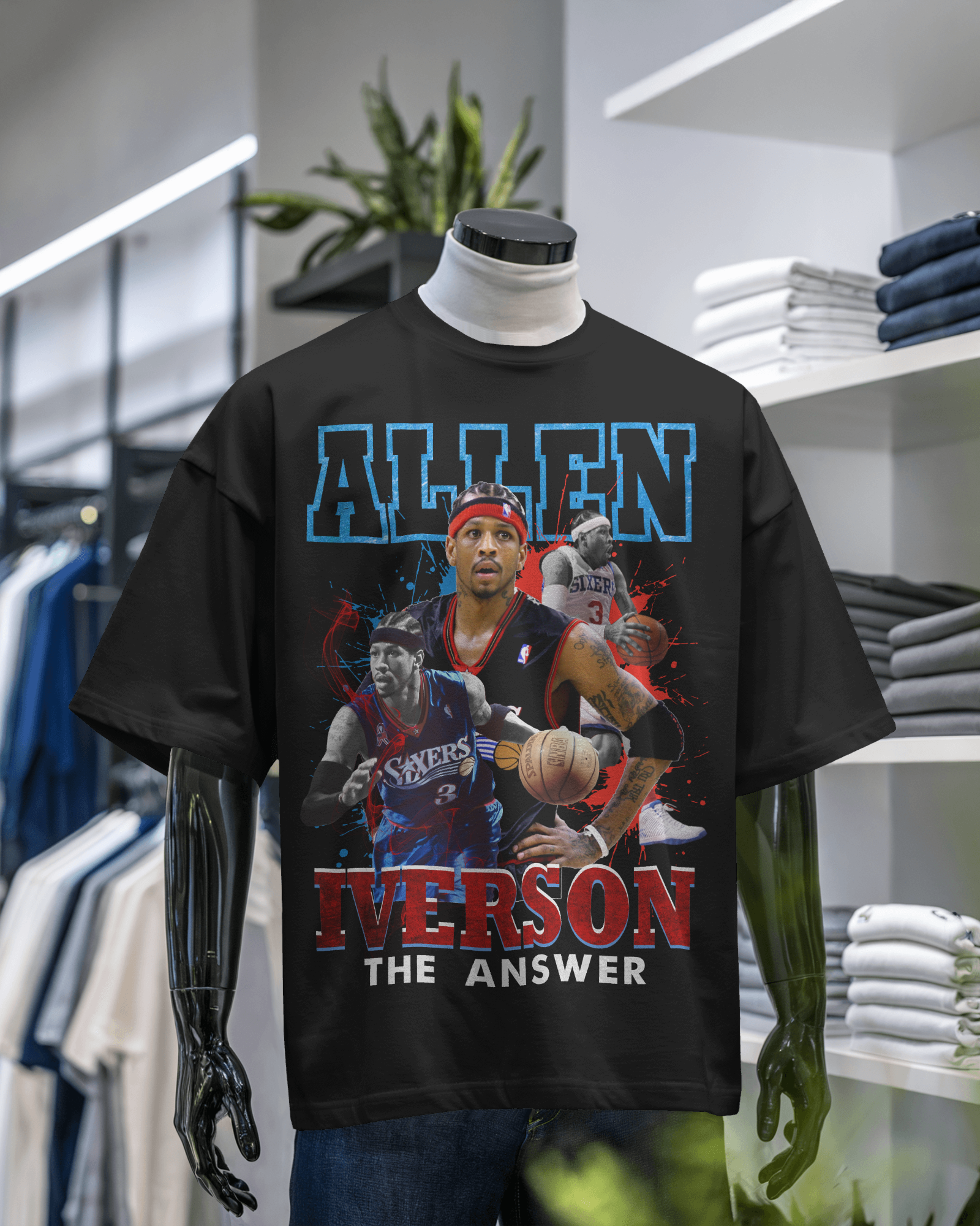 Allen Iverson Graphic T-Shirt