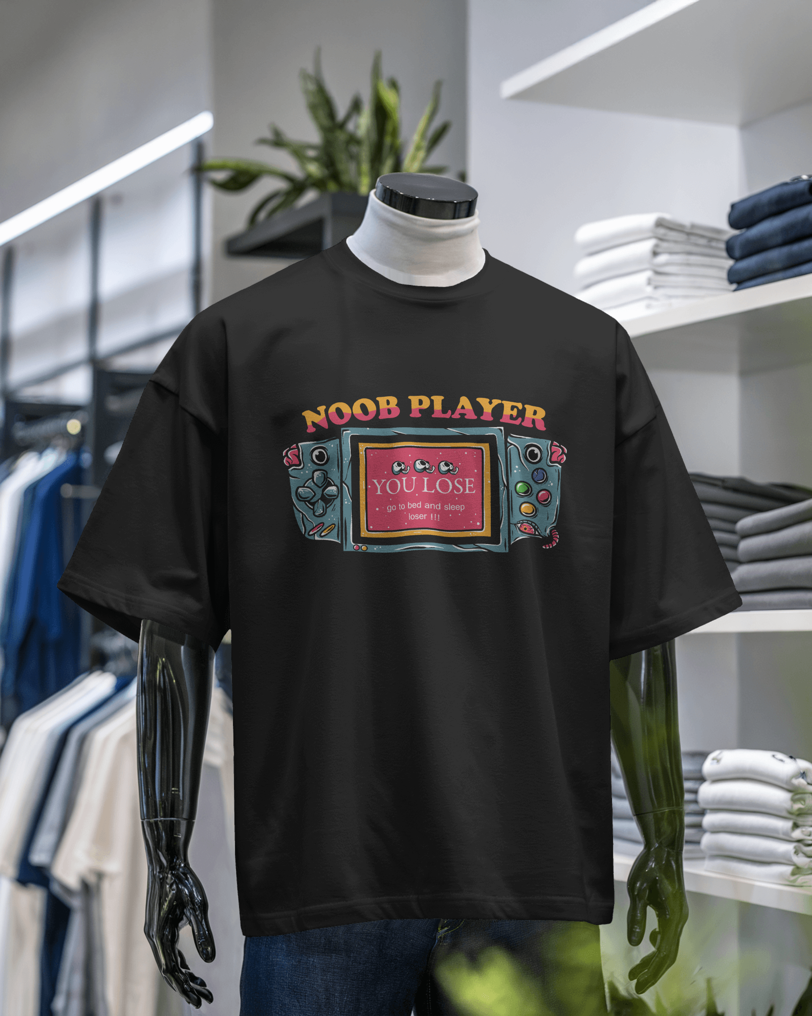 Noob Player Graphic T-shirt