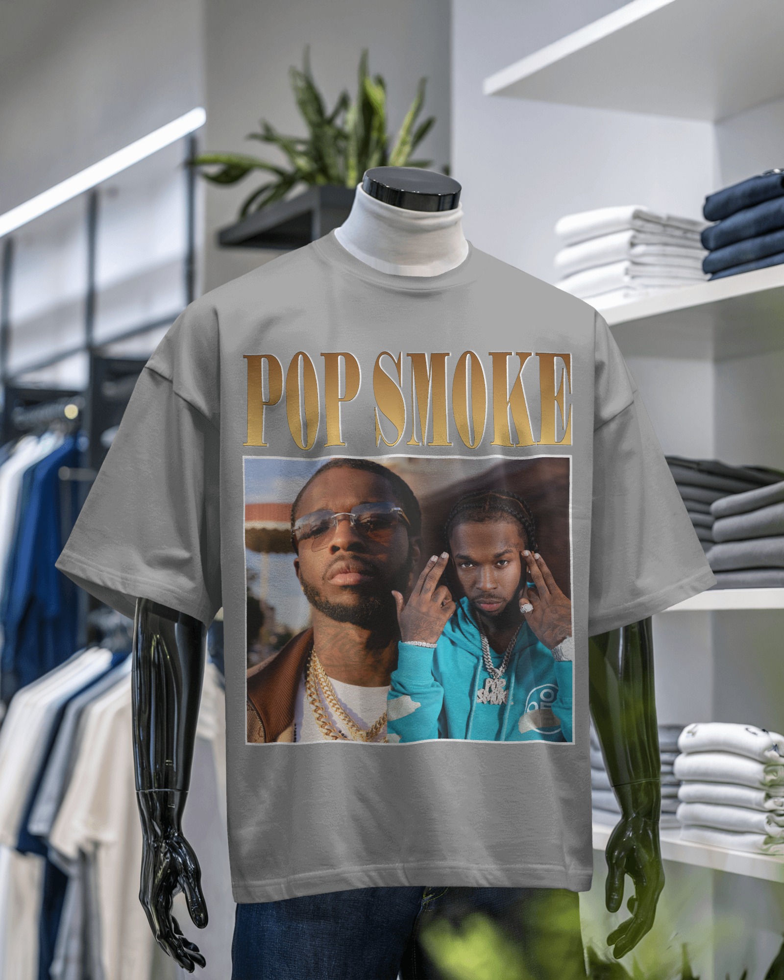 Pop Smoke Graphic T-Shirt