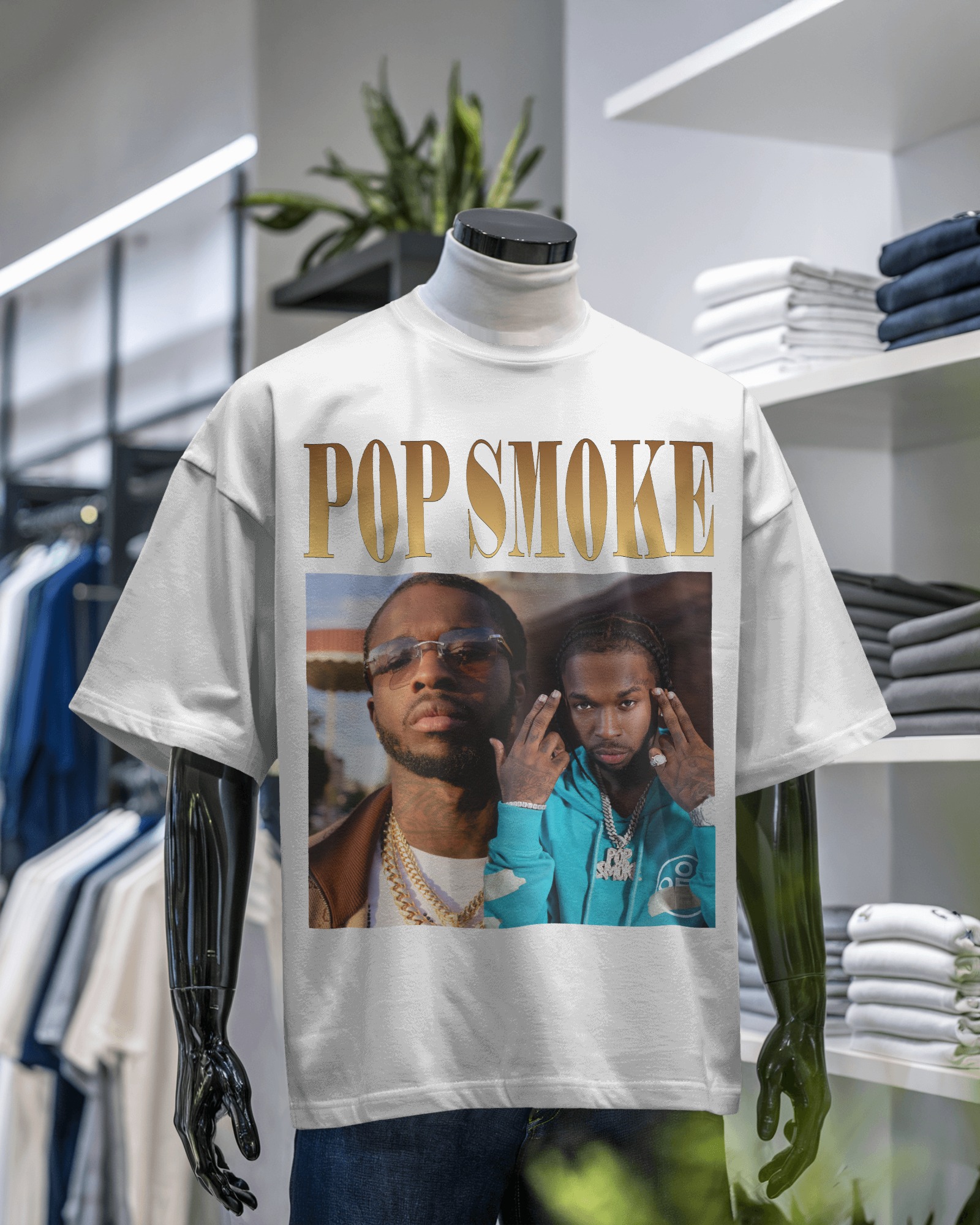 Pop Smoke Graphic T-Shirt