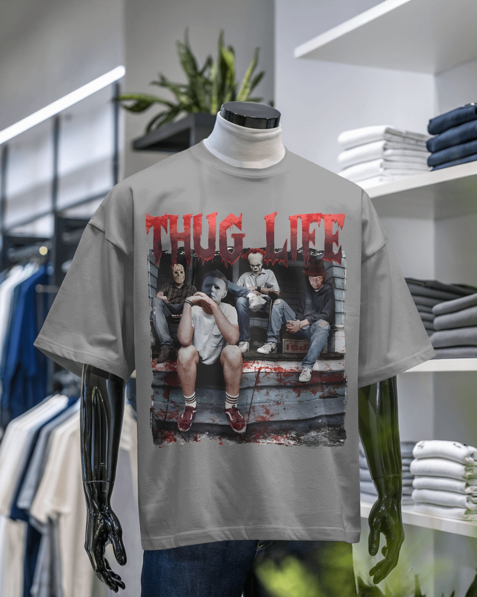 Thug Life Graphic T-Shirt