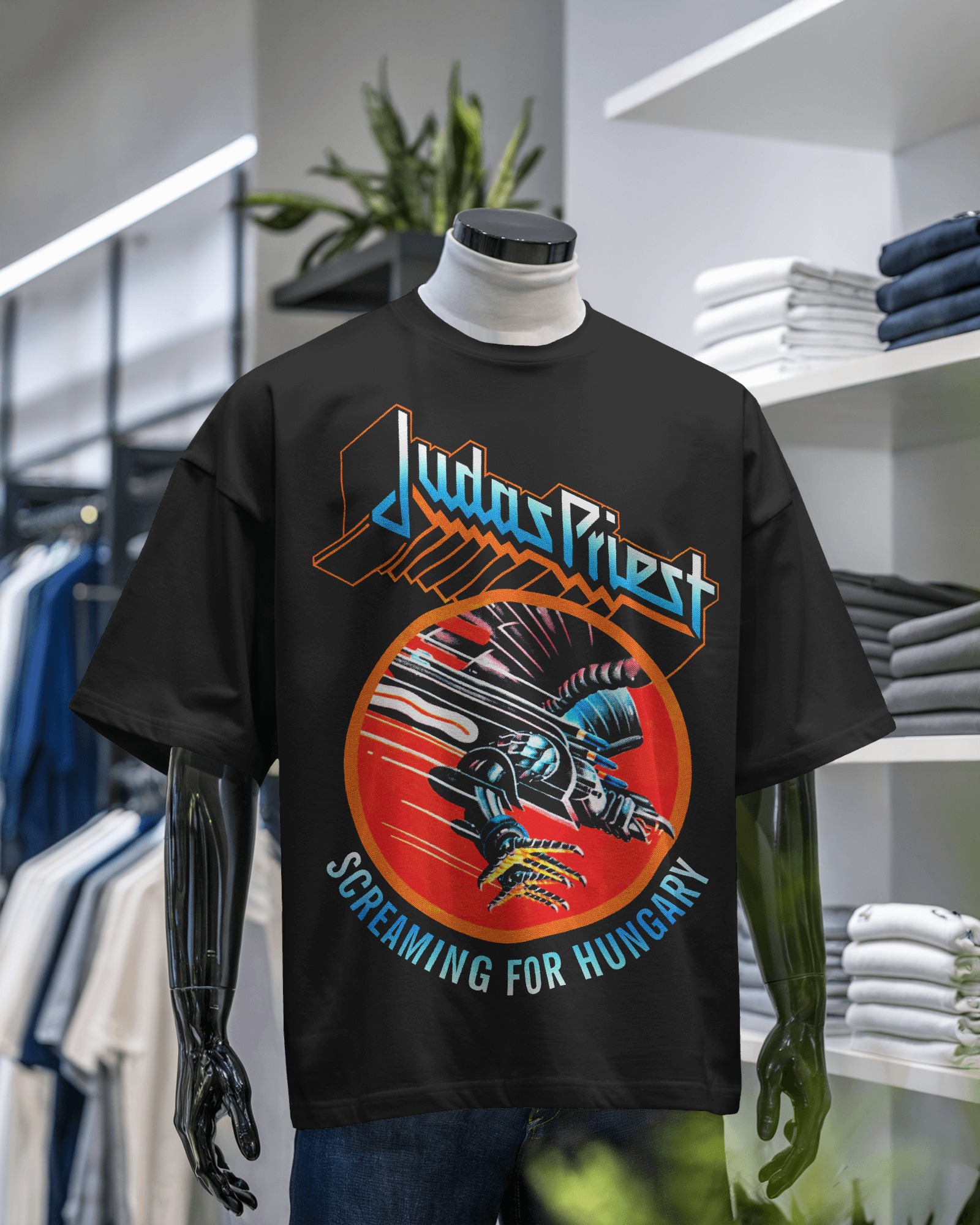 Judas Priest Screaming for Hungary T-shirt