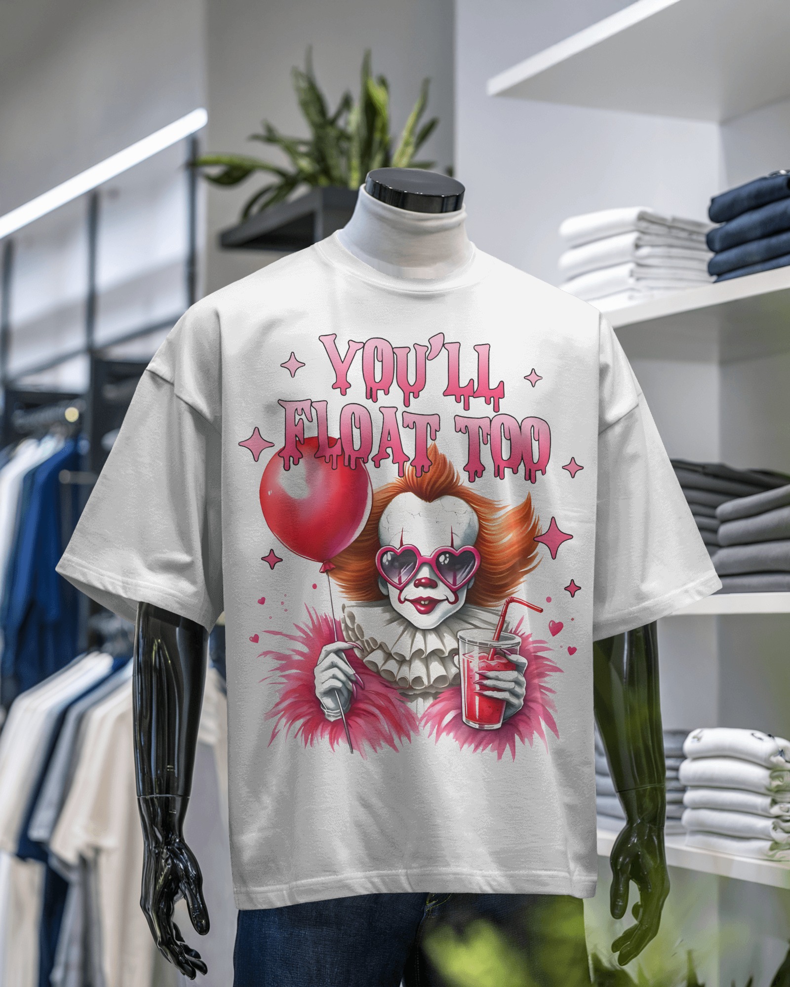 You’ll Float Too Clown T-Shirt