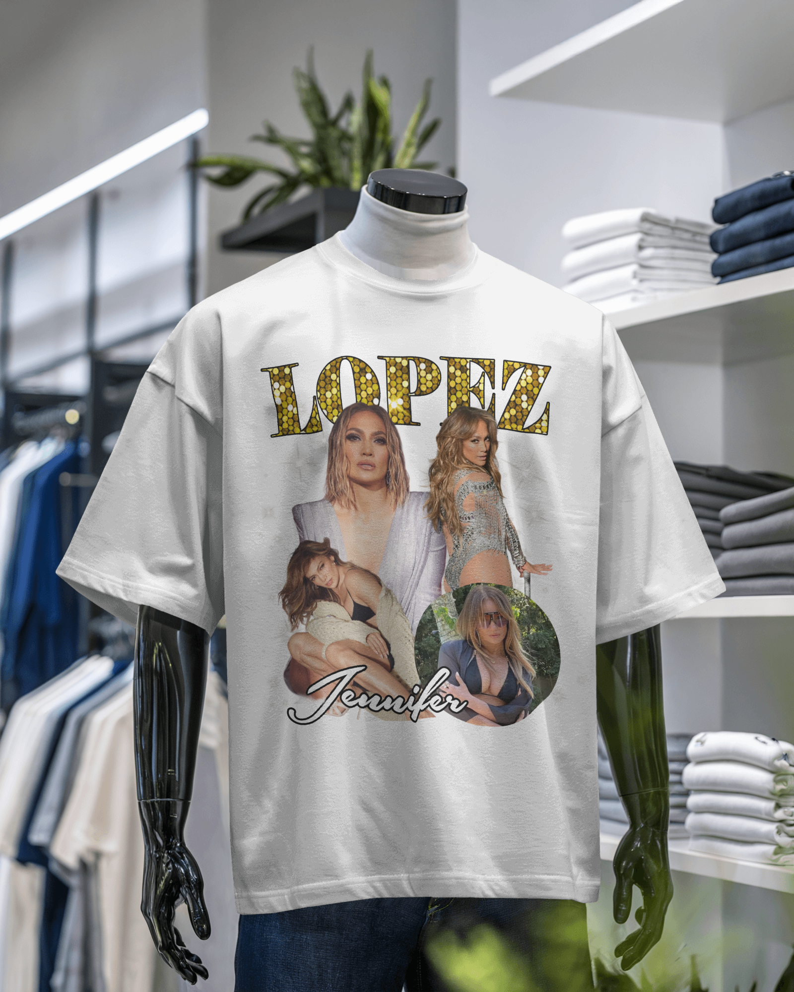 Jennifer Lopez Graphic T-Shirt