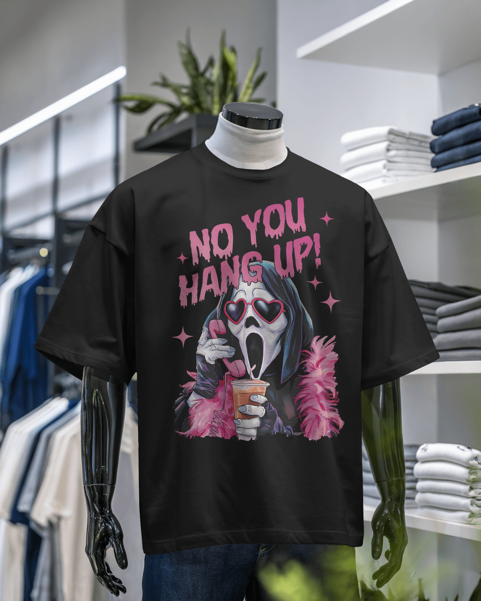 No You Hang Up Graphic T-shirt