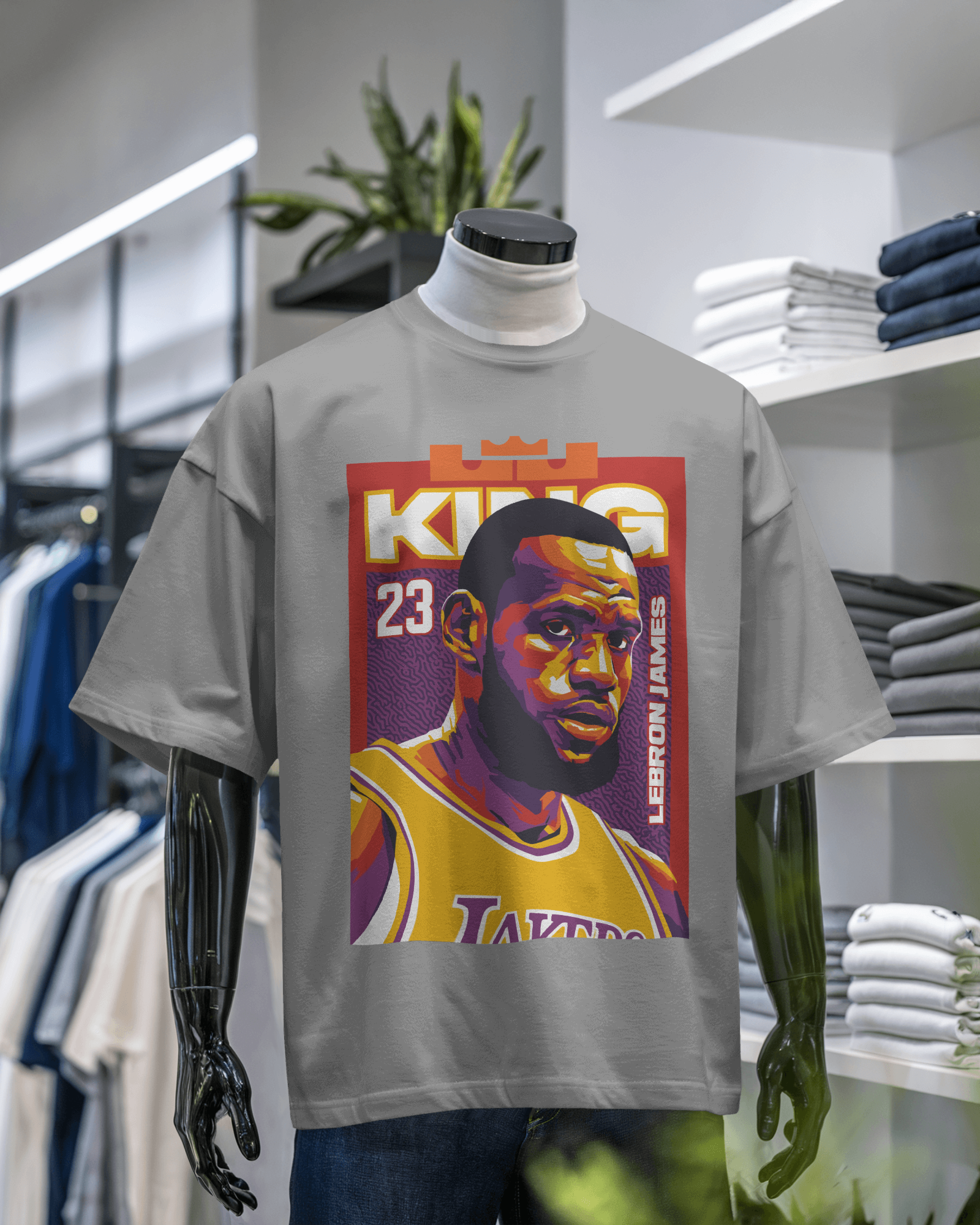 LeBron James Tribute Graphic T-Shirt