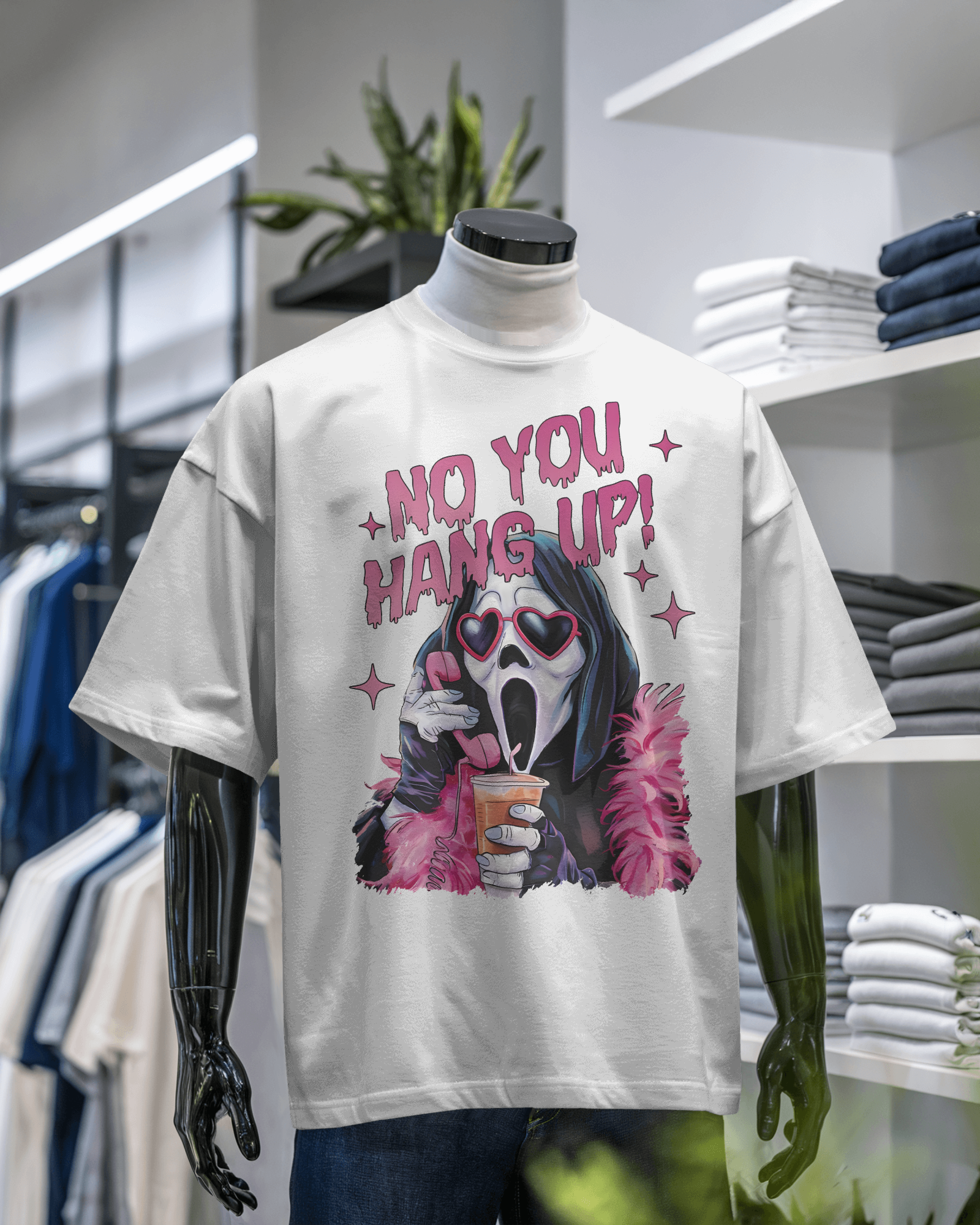 No You Hang Up Graphic T-shirt