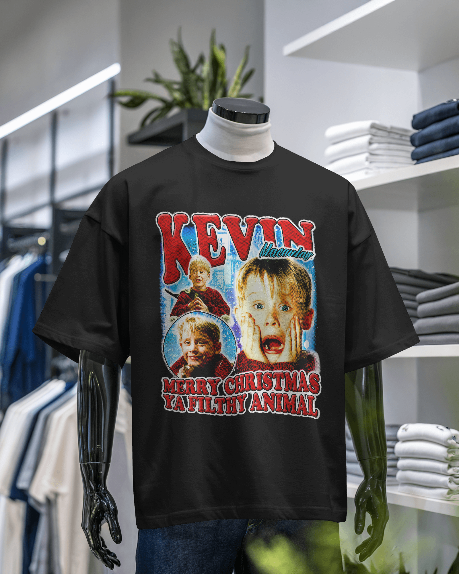 Home Alone inspired Christmas T-shirt