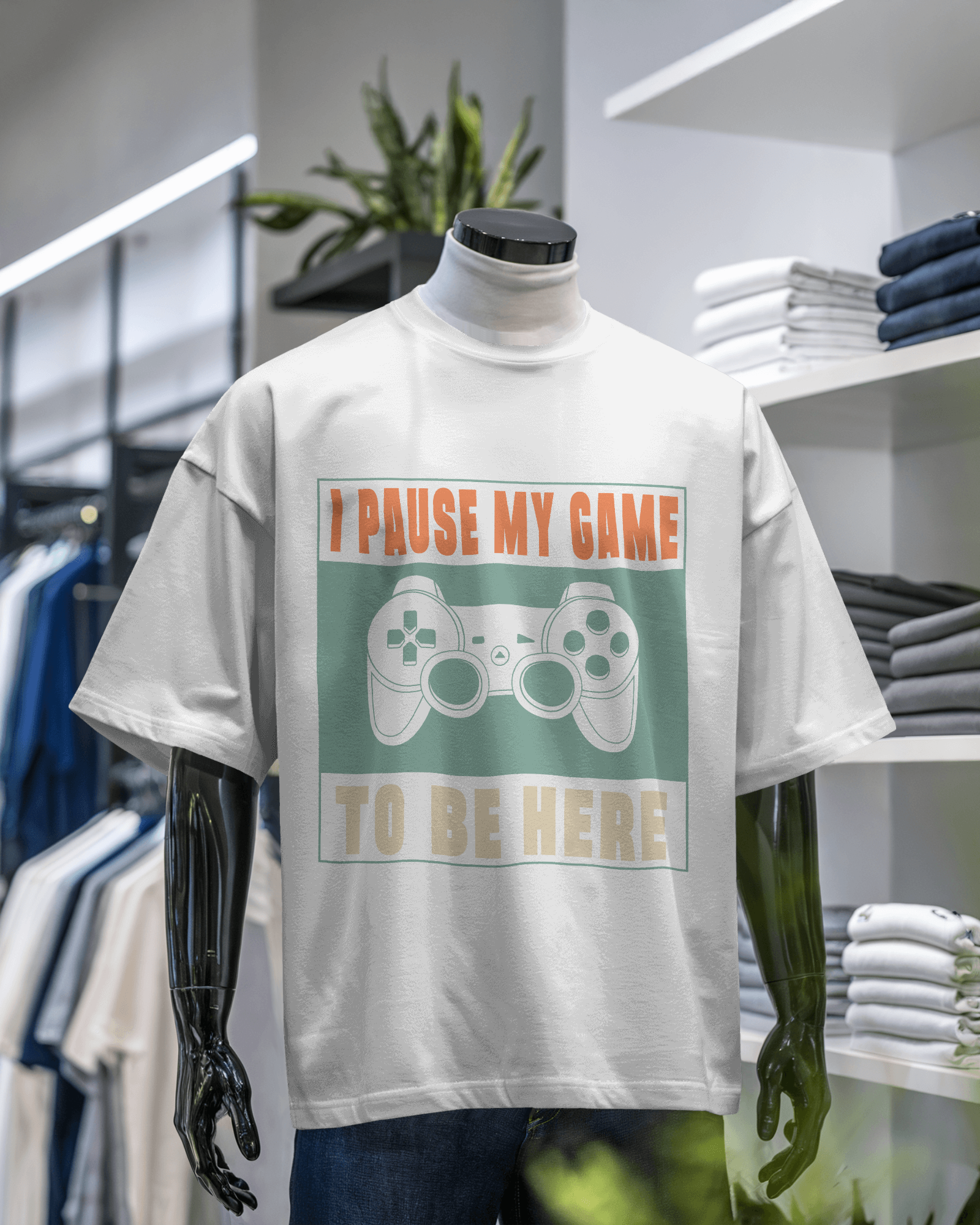 Pause My Game Graphic T-Shirt