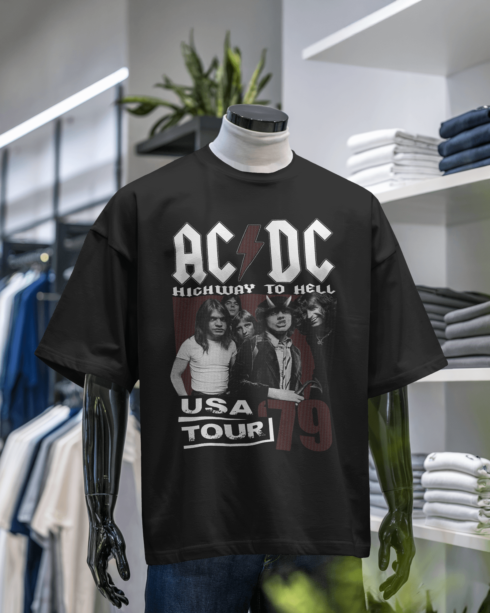 AC/DC Highway To Hell USA Tour '79 T-shirt