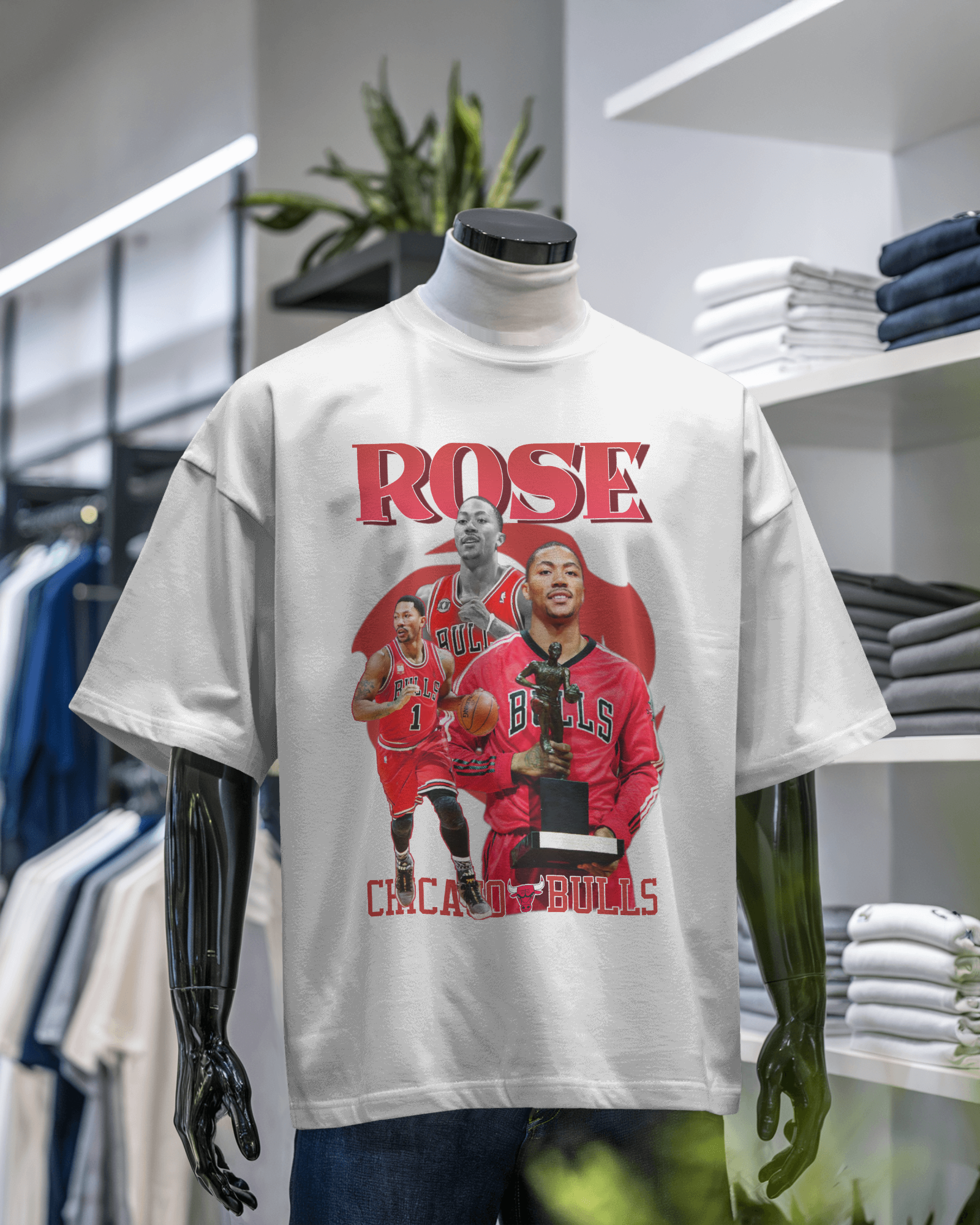 Derrick Rose Chicago Bulls Graphic T-Shirt