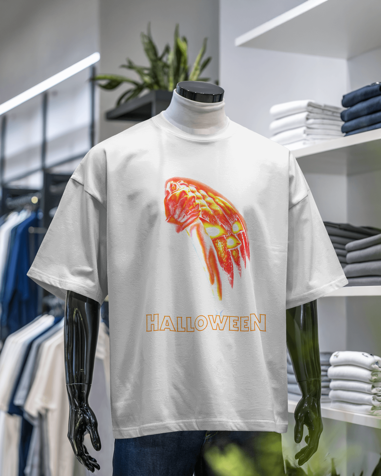 Halloween Graphic T-shirt