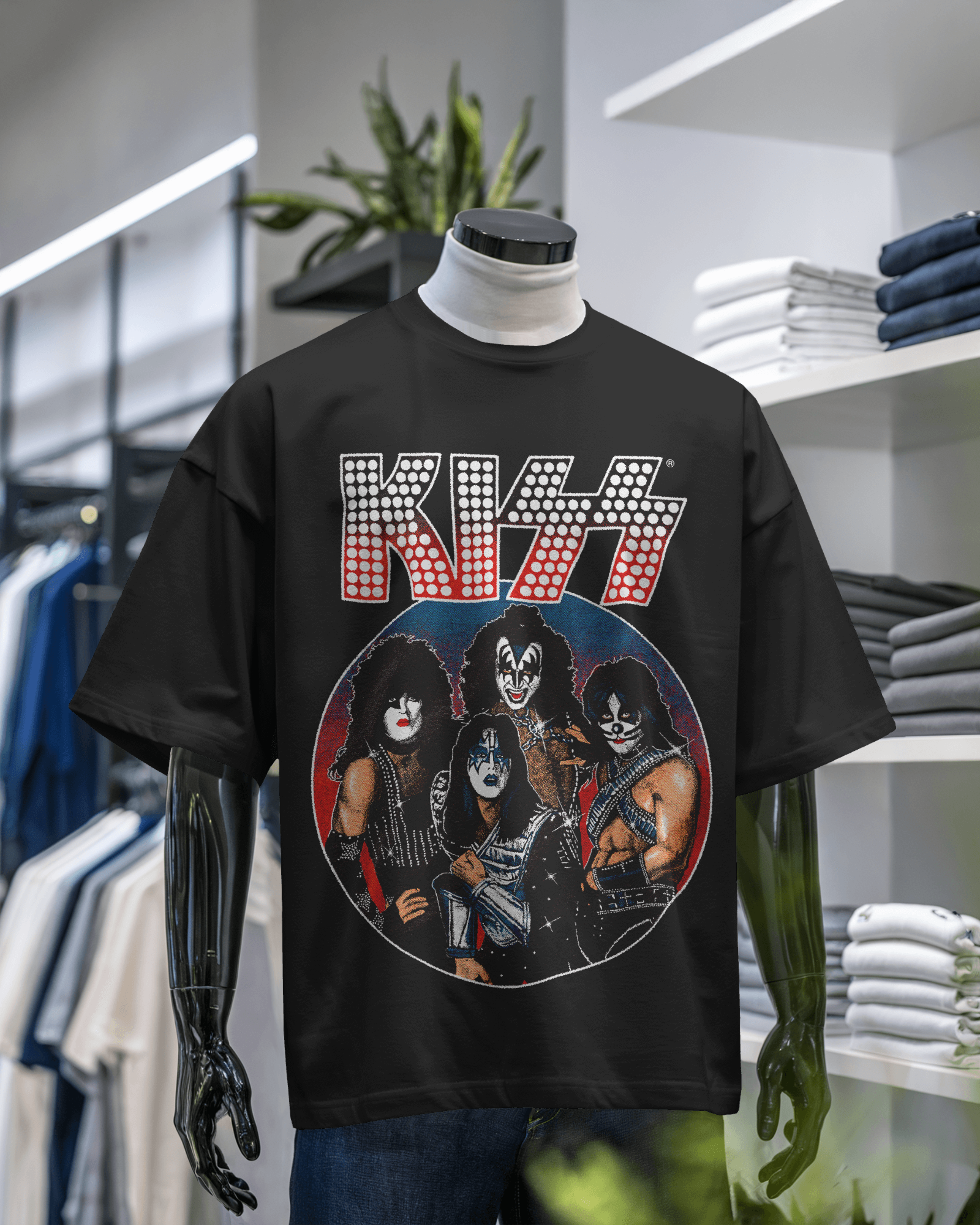 KISS Band Graphic T-Shirt