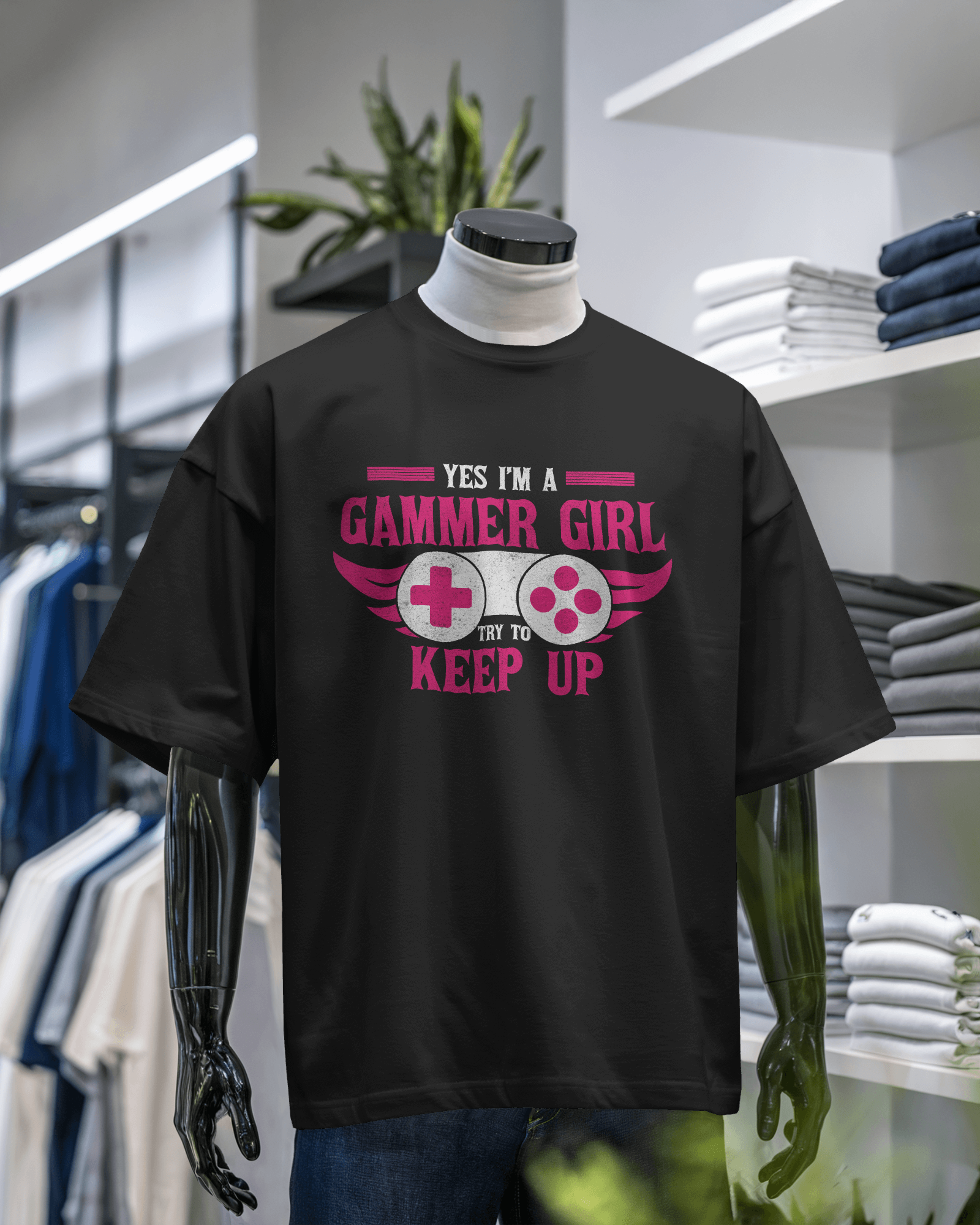 Gamer Girl Graphic T-Shirt