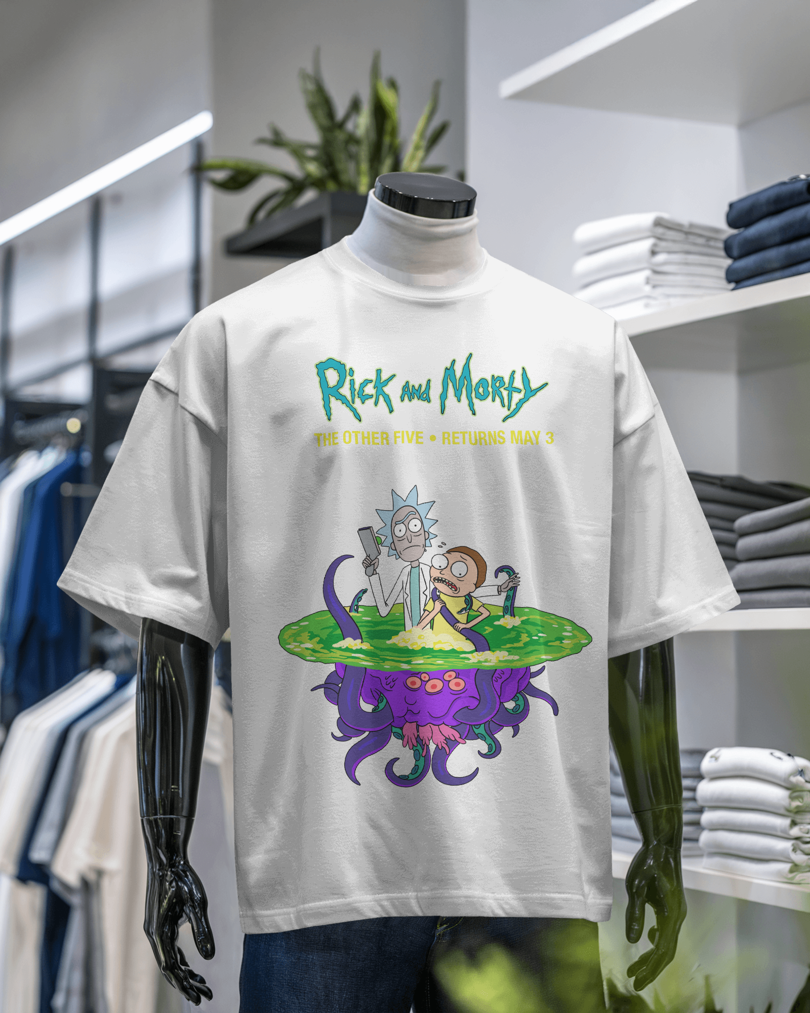 Rick and Morty Graphic T-shirt