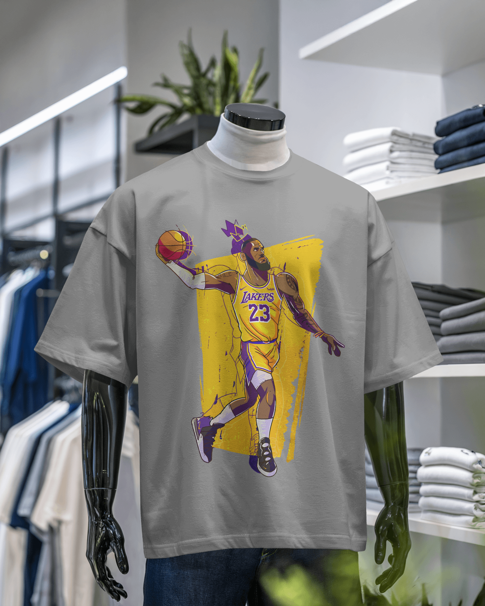 LeBron James Lakers Graphic T-Shirt