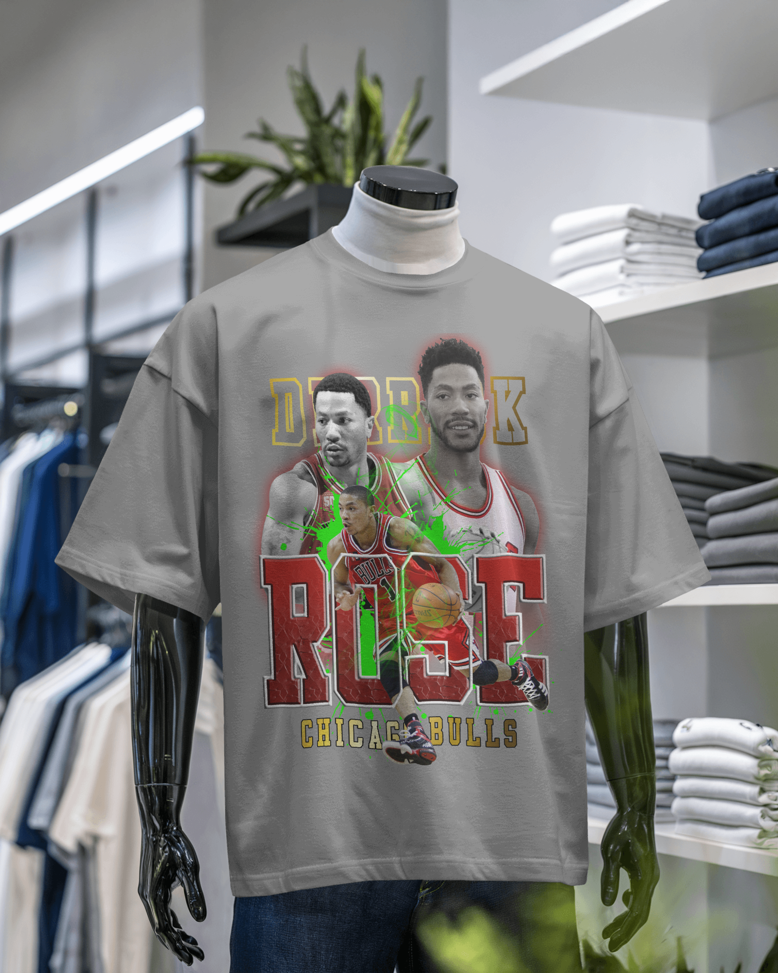 Derrick Rose Chicago Bulls Graphic T-Shirt