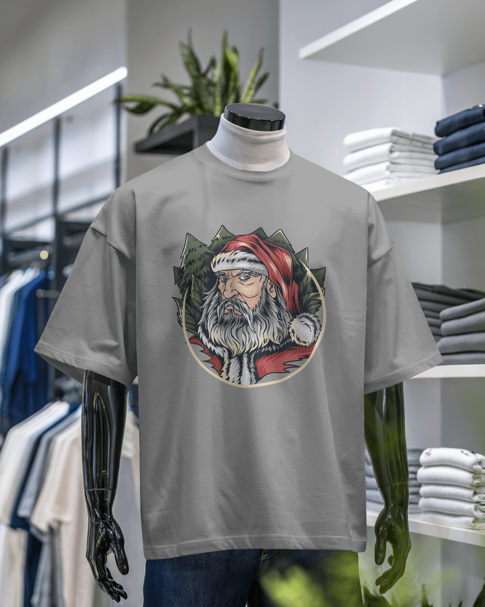 Santa Claus Graphic T-Shirt