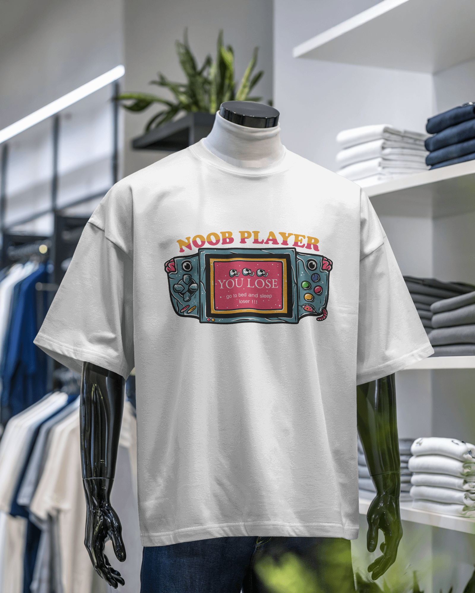 Noob Player Graphic T-shirt