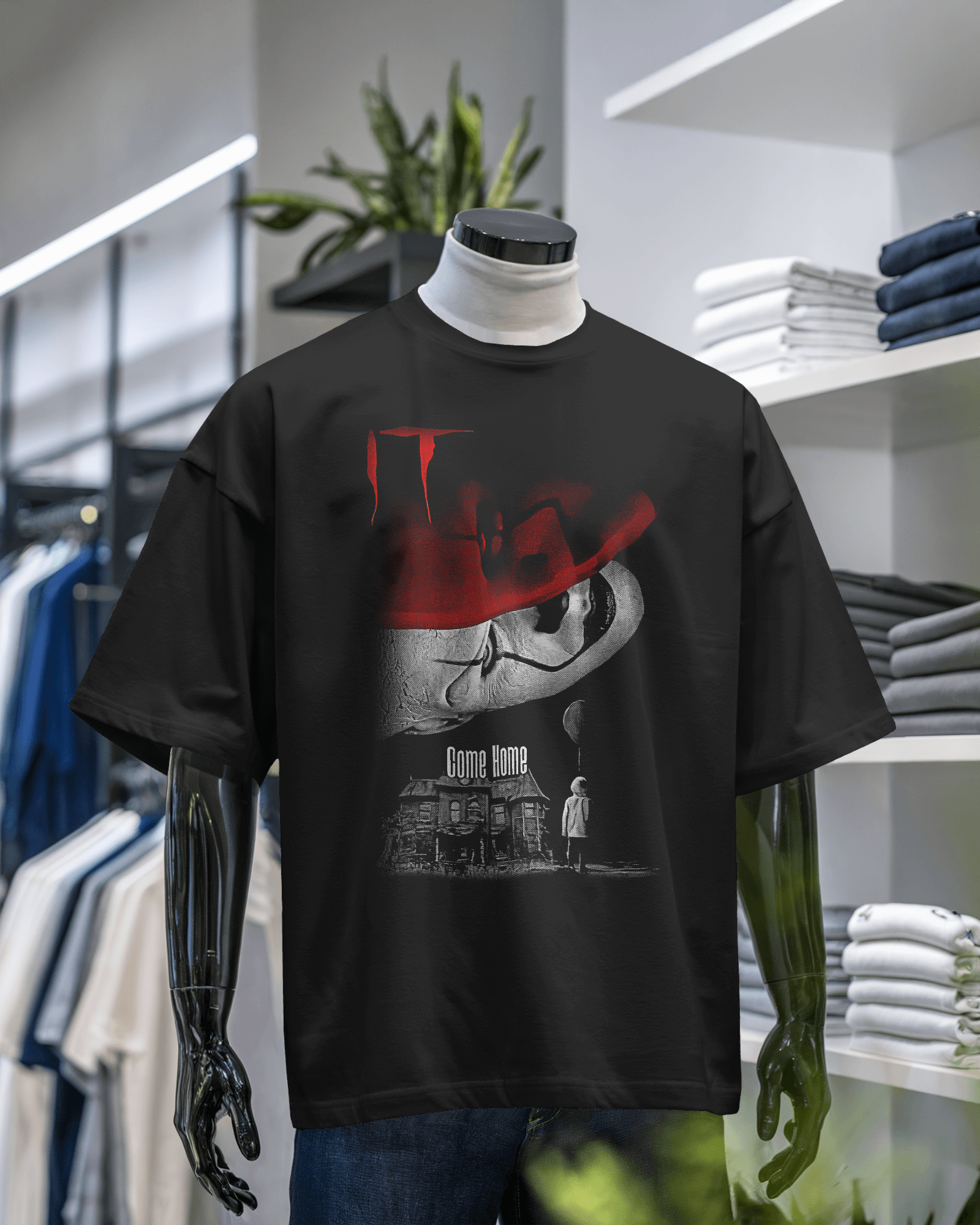 IT Horror Graphic T-Shirt