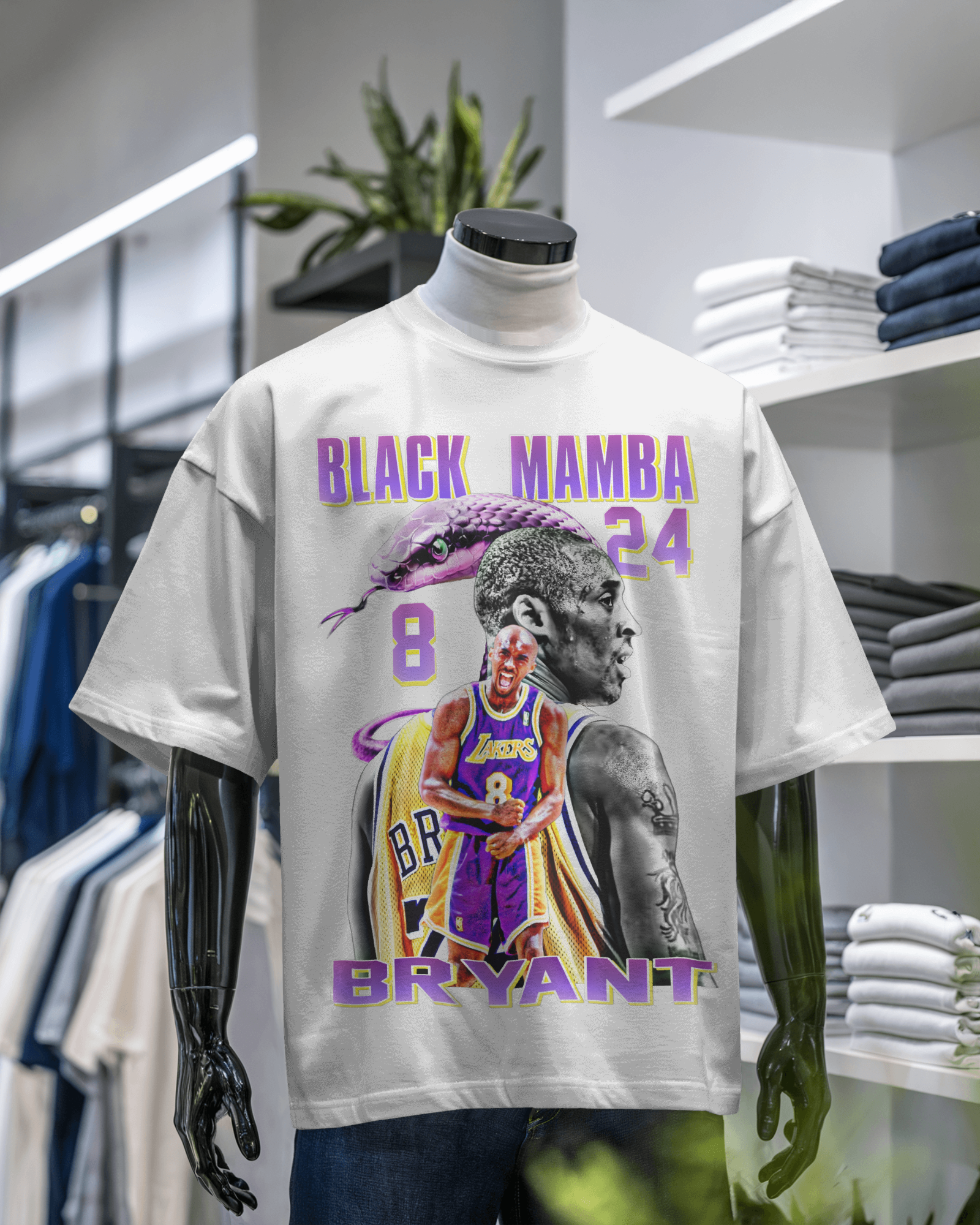 Black Mamba Bryant Graphic T-Shirt