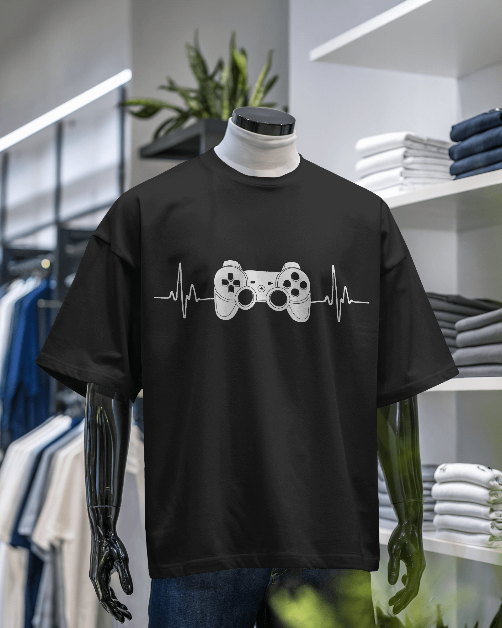 Gamer Pulse Graphic T-Shirt