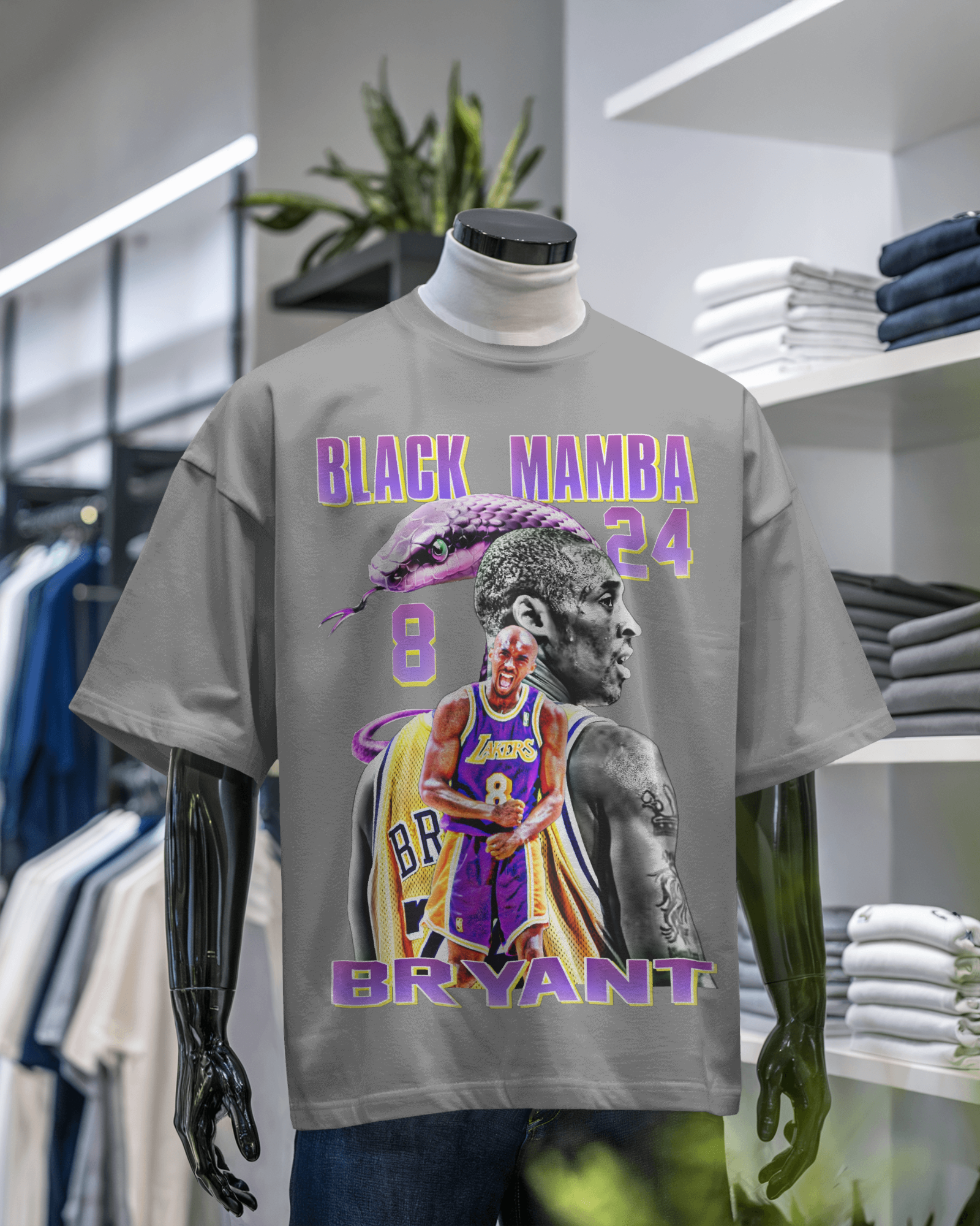 Black Mamba Bryant Graphic T-Shirt