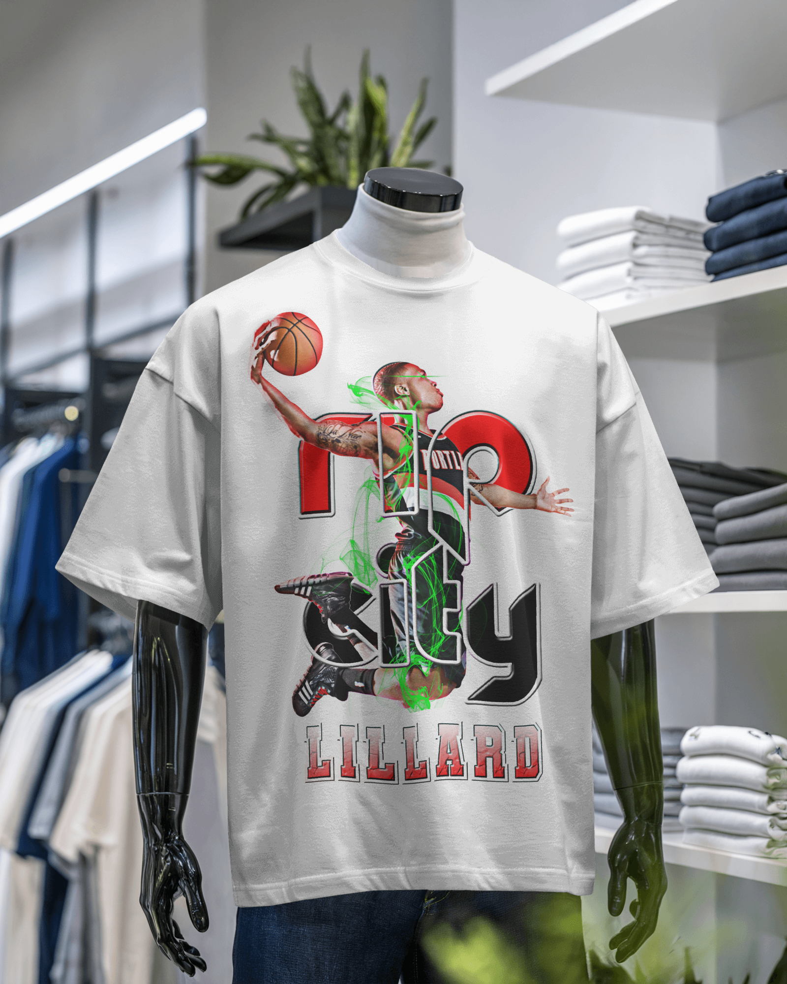 Rip City Lillard Basketball T-shirt