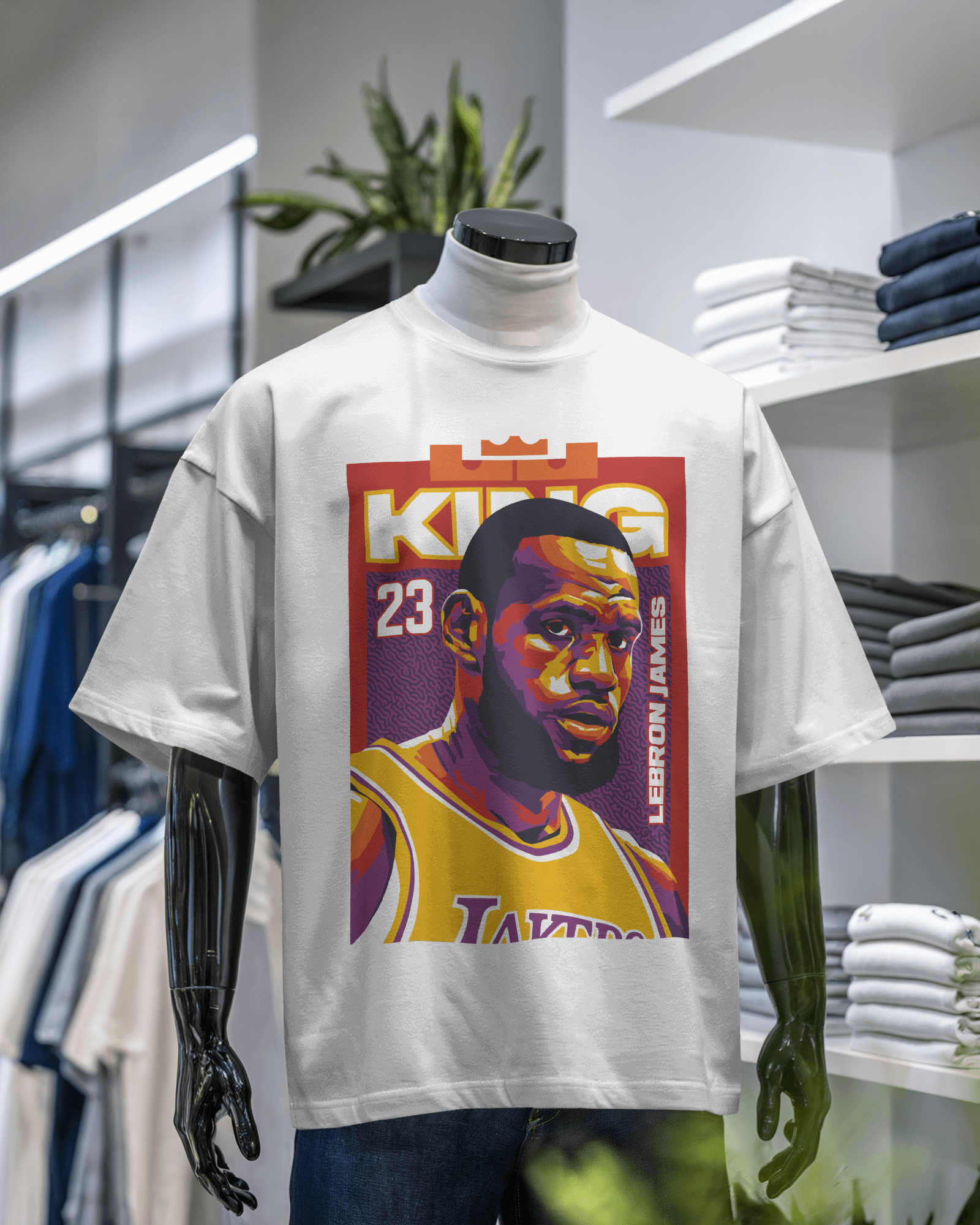 LeBron James Tribute Graphic T-Shirt