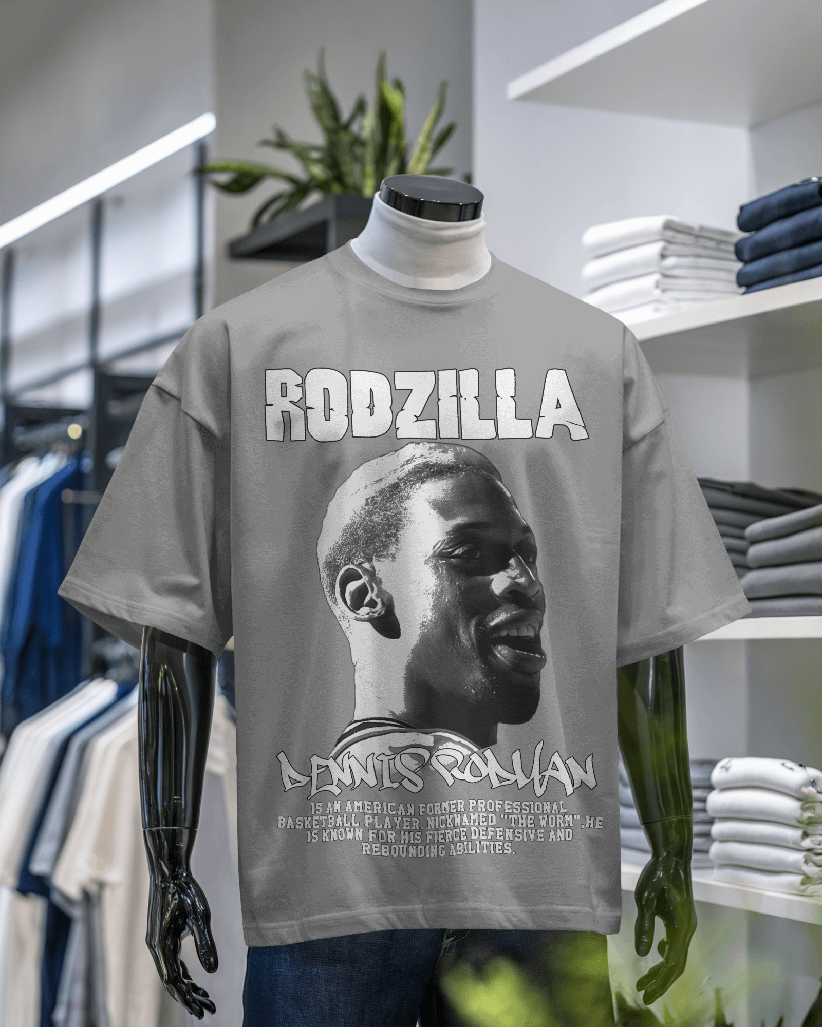 Rodzilla Dennis Rodman T-shirt