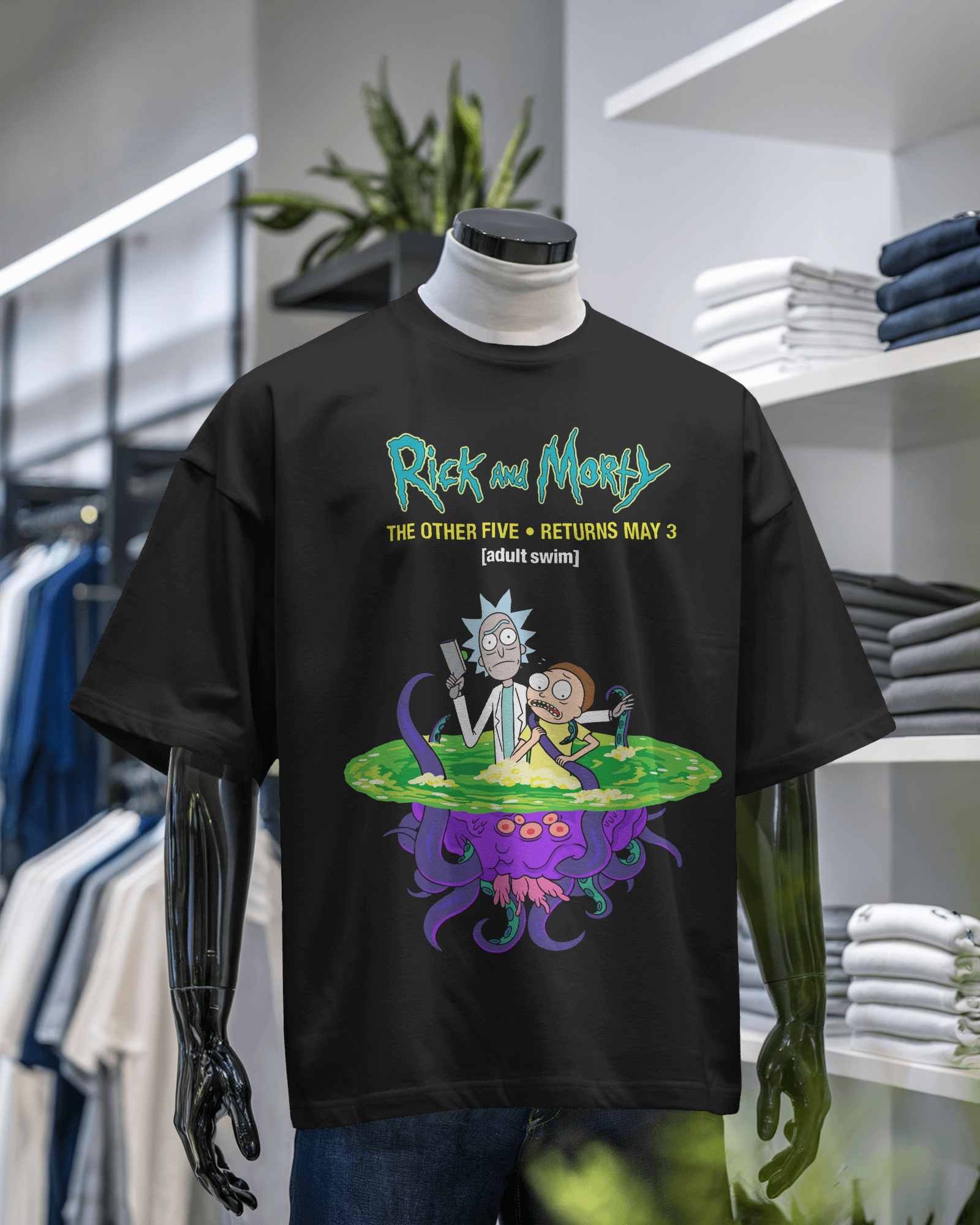 Rick and Morty Graphic T-shirt