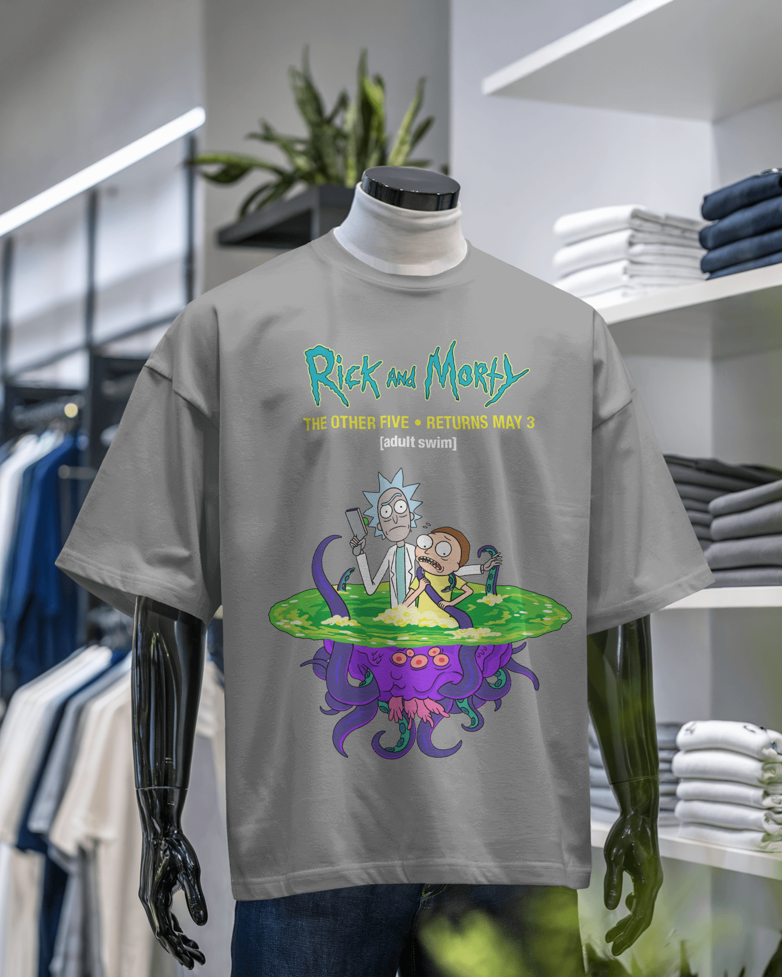 Rick and Morty Graphic T-shirt