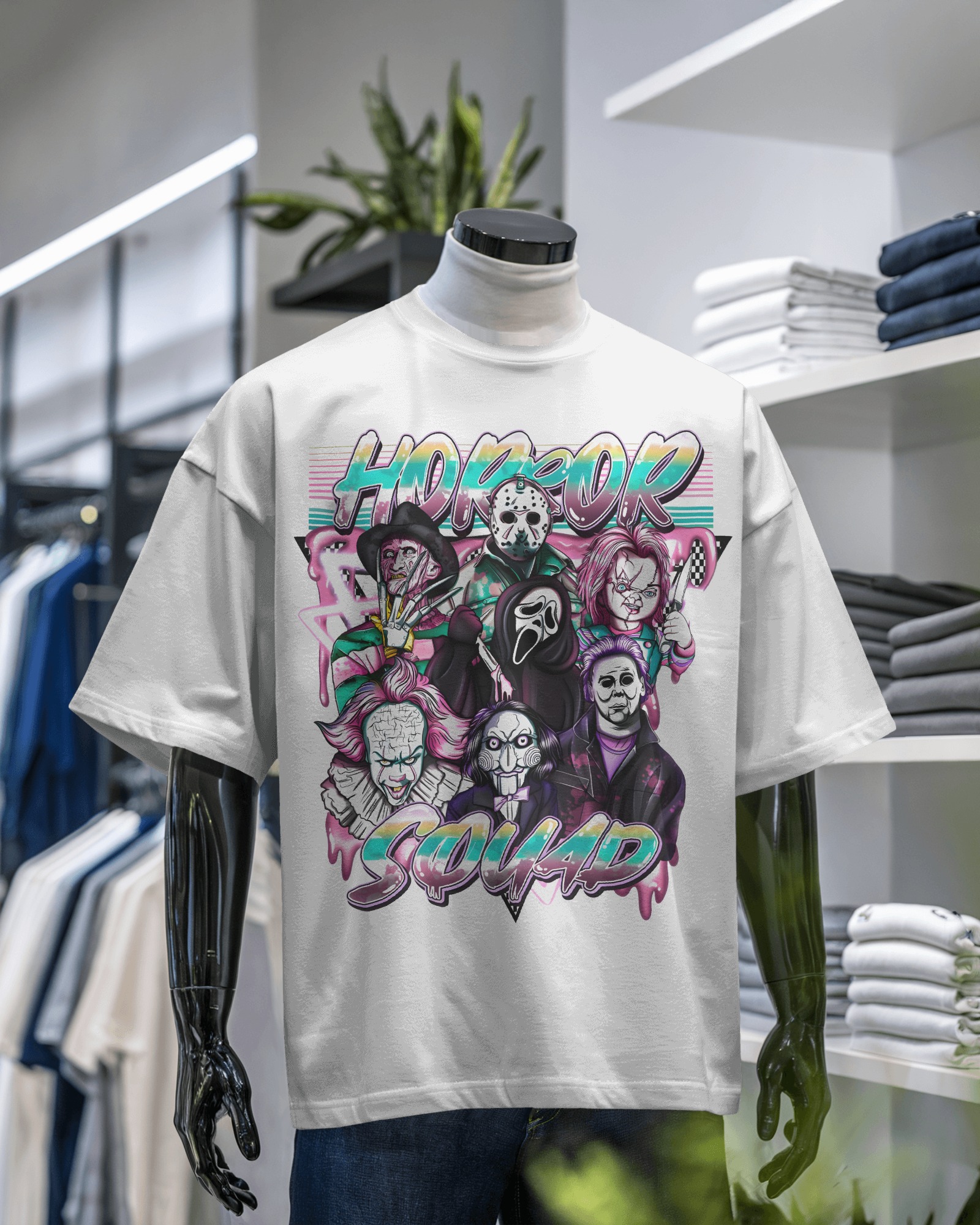 Horror Squad Graphic T-Shirt