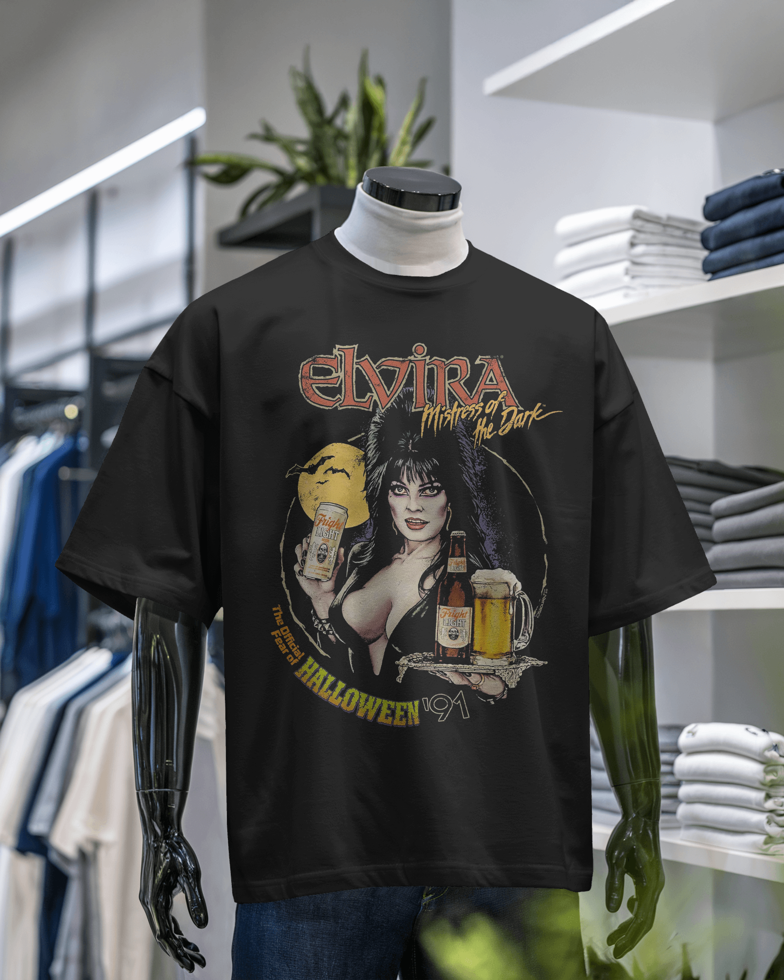 Elvira Mistress of the Dark Halloween '91 T-shirt