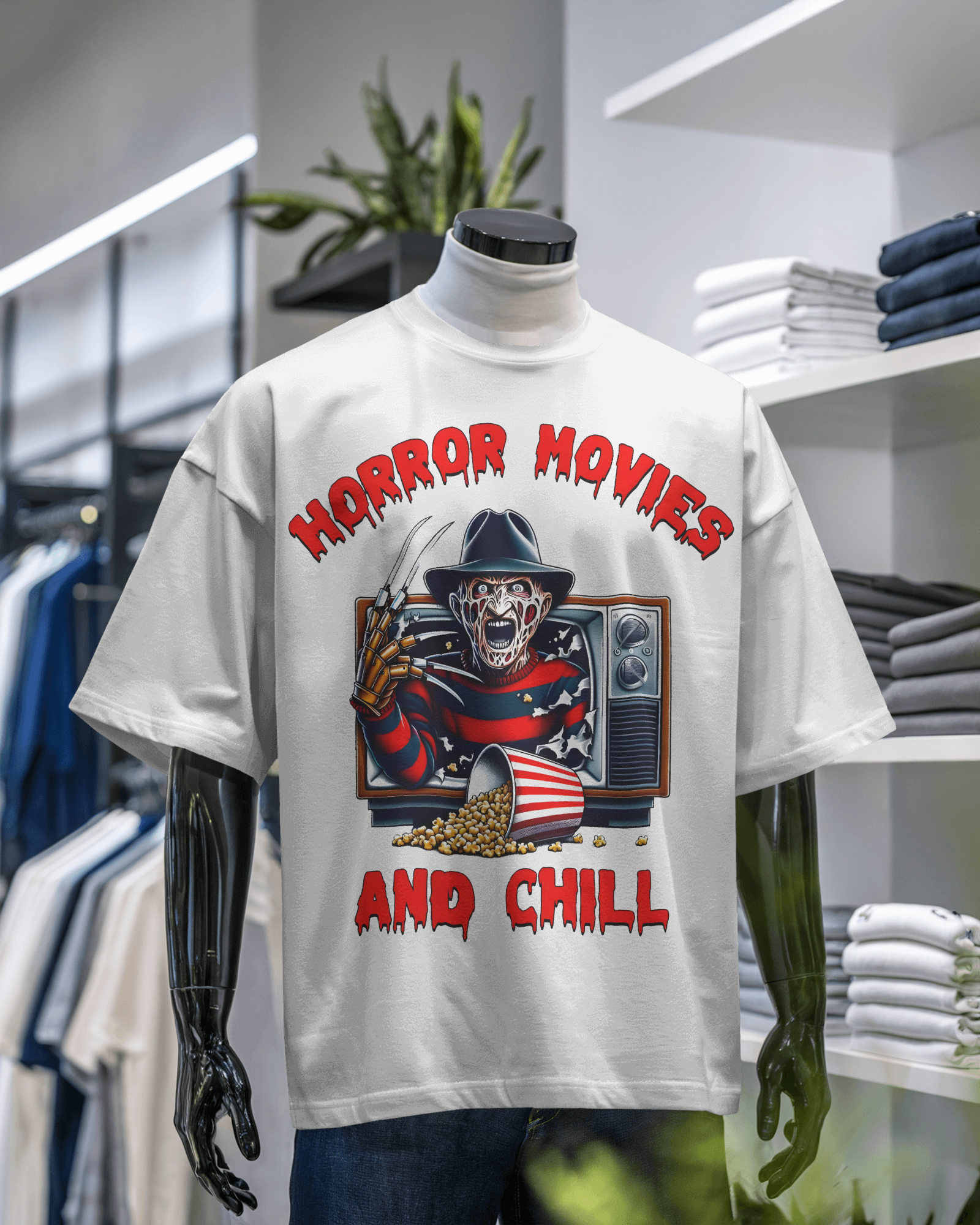 Horror Movies and Chill T-Shirt
