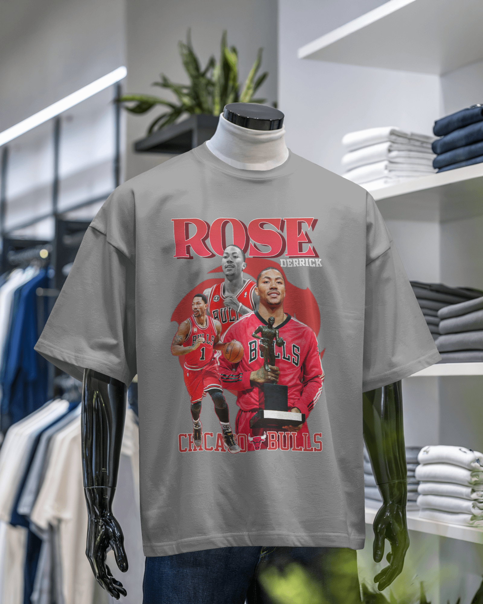 Derrick Rose Chicago Bulls Graphic T-Shirt