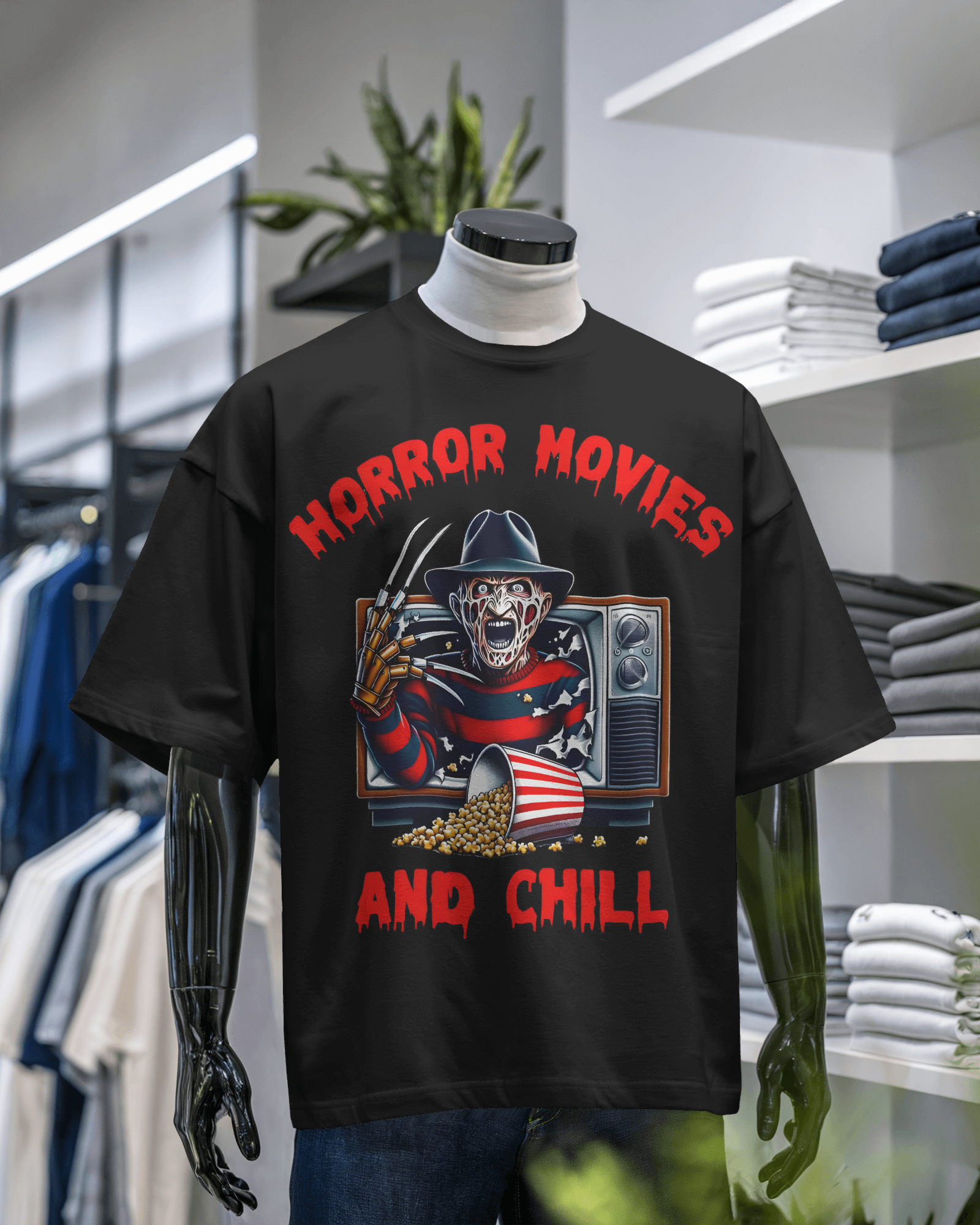 Horror Movies and Chill T-Shirt