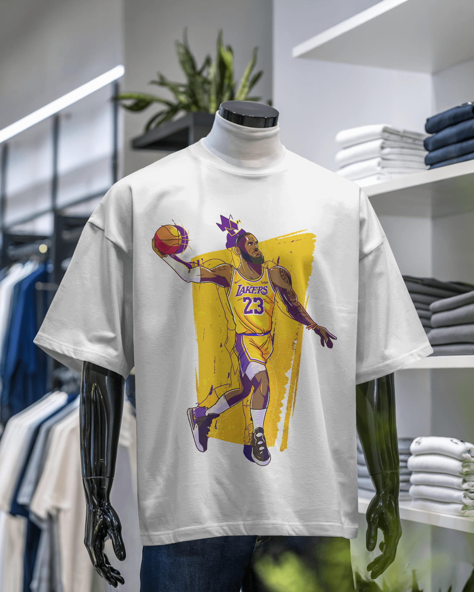 LeBron James Lakers Graphic T-Shirt