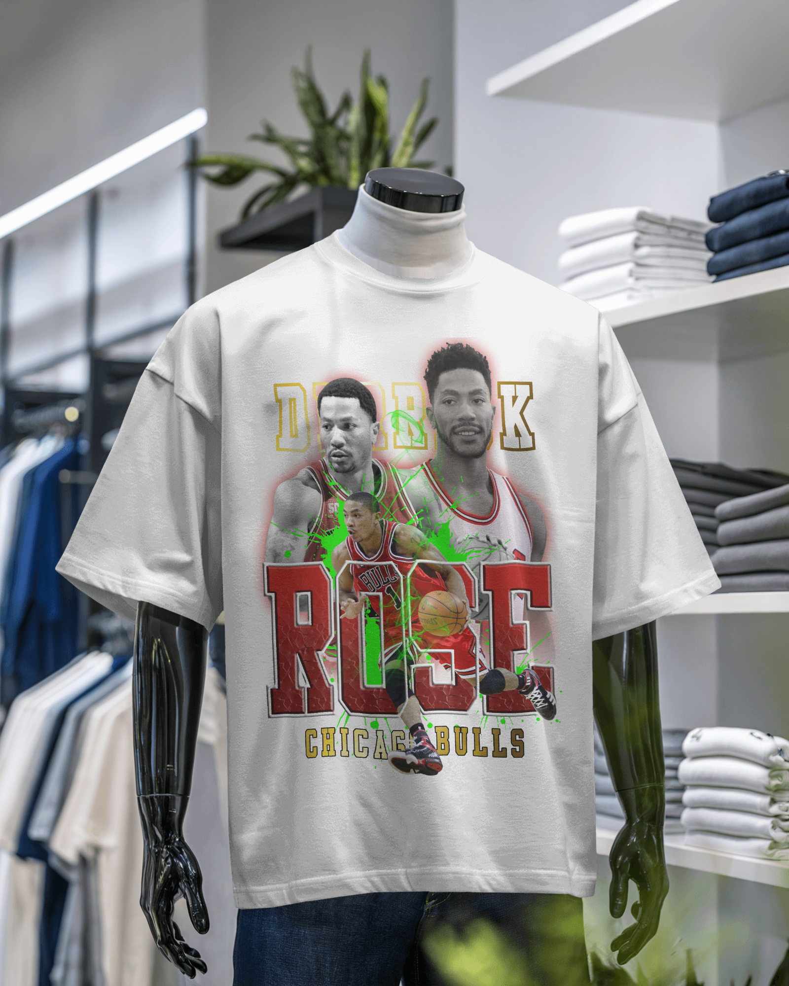 Derrick Rose Chicago Bulls Graphic T-Shirt