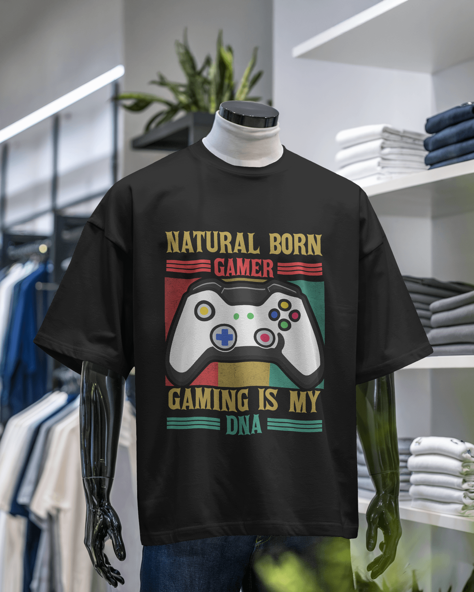 Natural Born Gamer T-Shirt