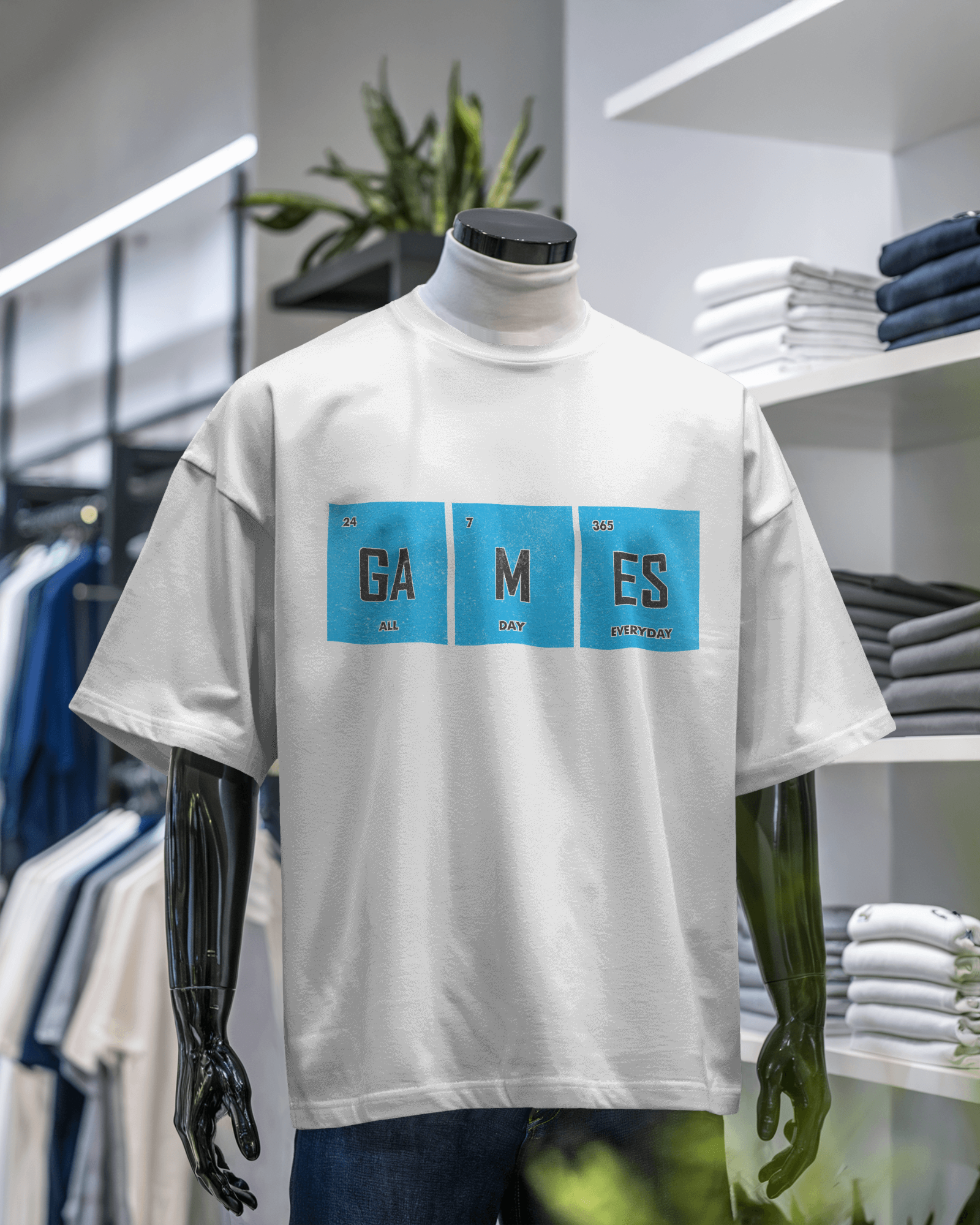 White Graphic T-Shirt
