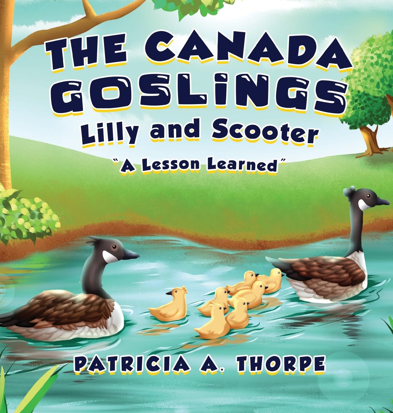 The Canada Goslings Lilly and Scooter 