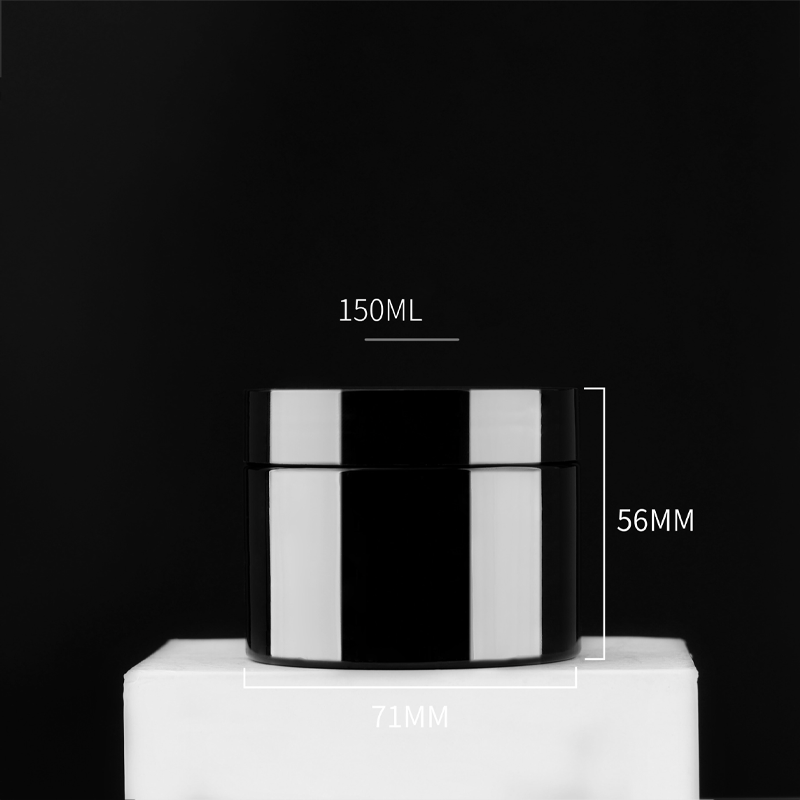 Black Cosmetic Jars ,30ml - 250ml black Cream Jars