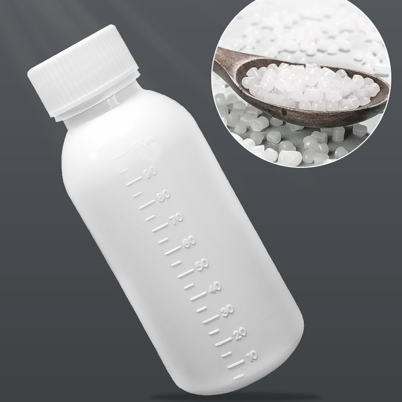 100ml semi transparent plastic bottle, medical liquid bottle used for oral liquid, medicine