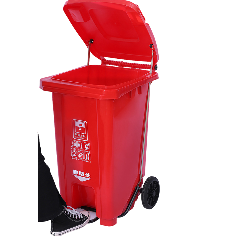 large trash can with wheels