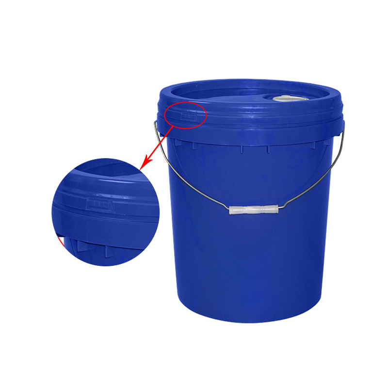 Plastic Bucket with Flat Lid&Oil Drum Lid Version