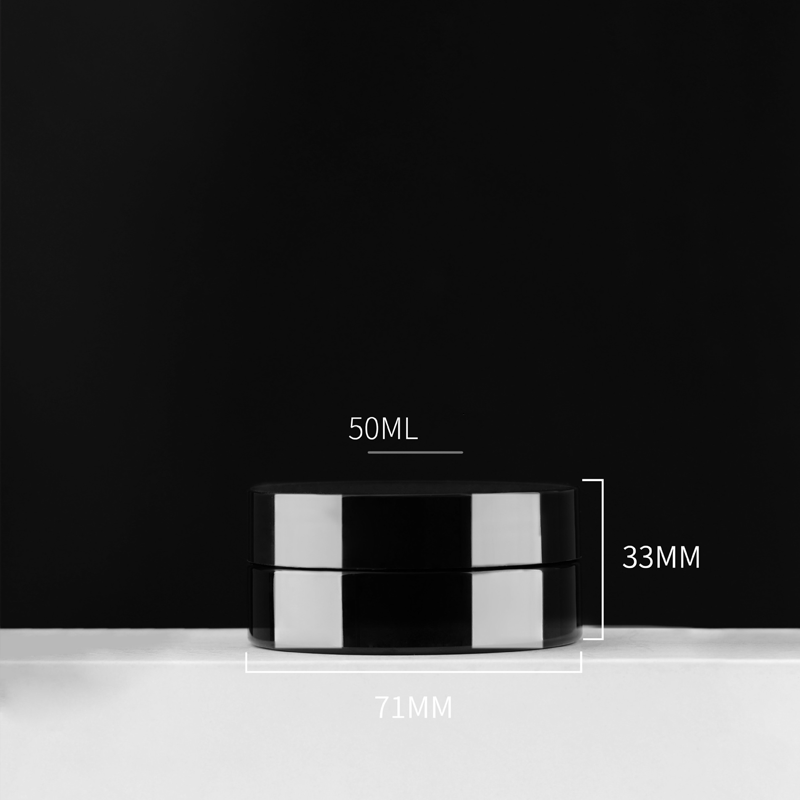Black Cosmetic Jars ,30ml - 250ml black Cream Jars
